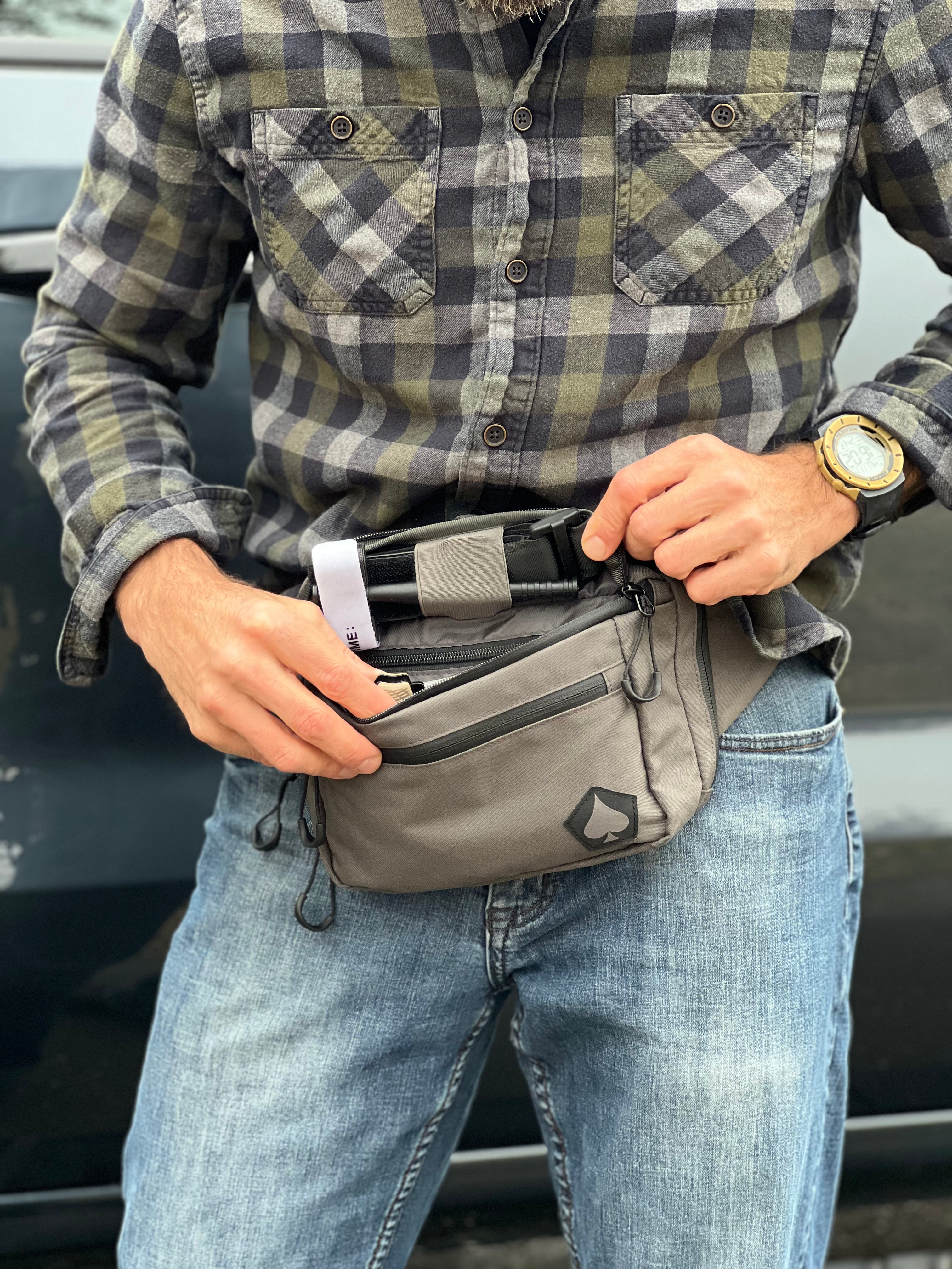 Edc Fanny Pack Crossbody Bag
