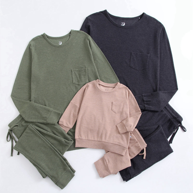 Bamboo Waffle Women's Jogger Pants-line Dry Only