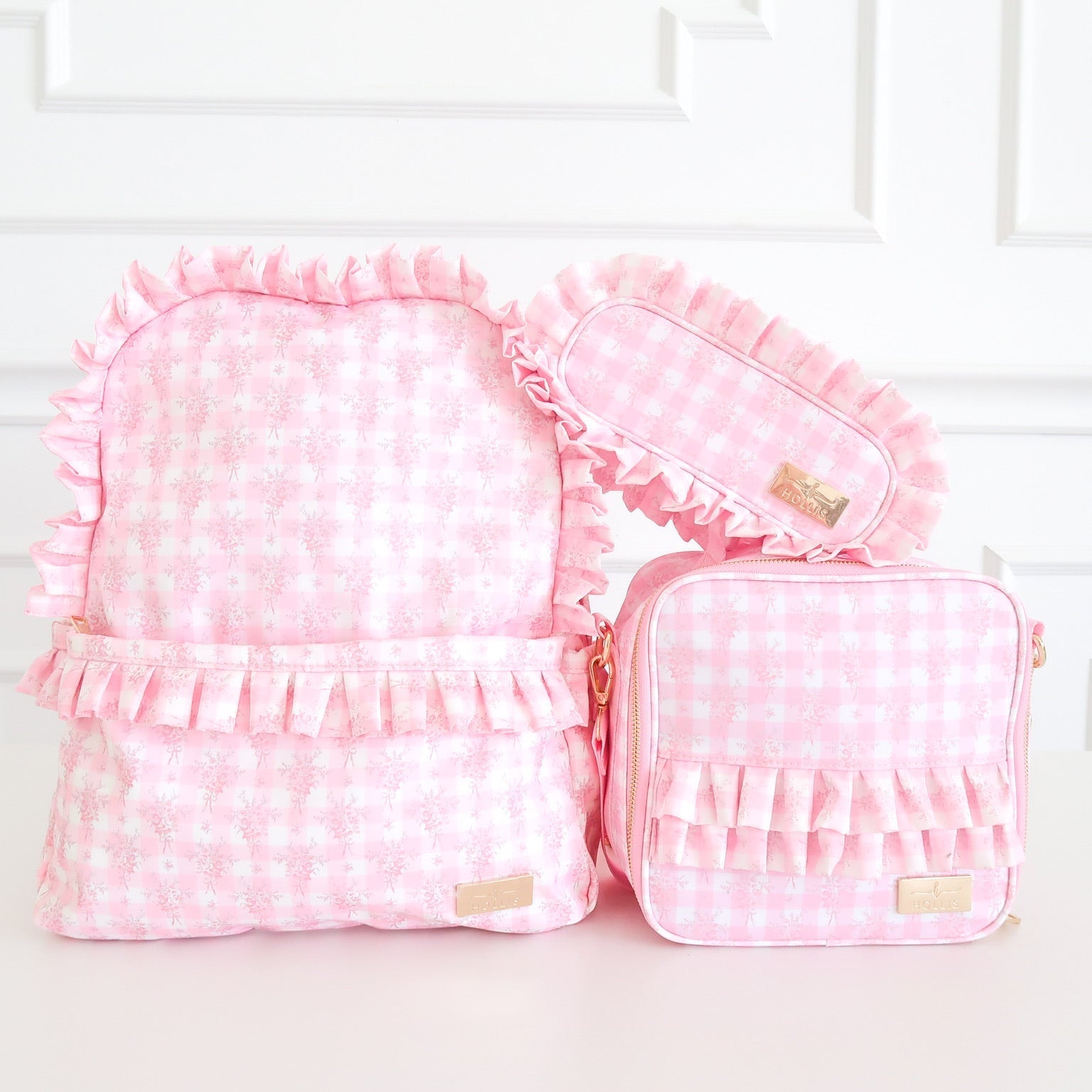 Ruffled Nylon Lunchbox