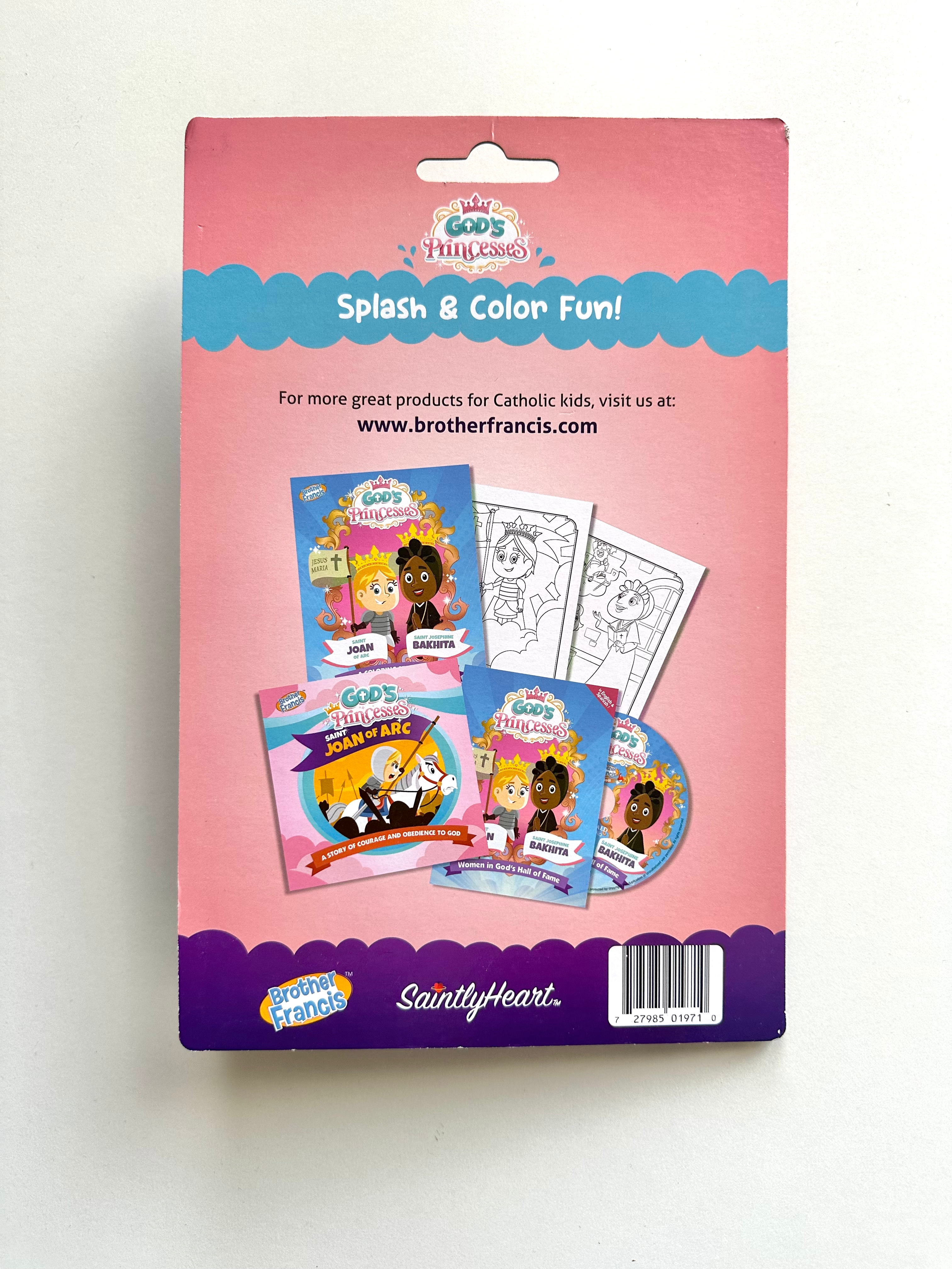 God’s Princesses: Splash & Color Fun – Saint Joan Of Arc