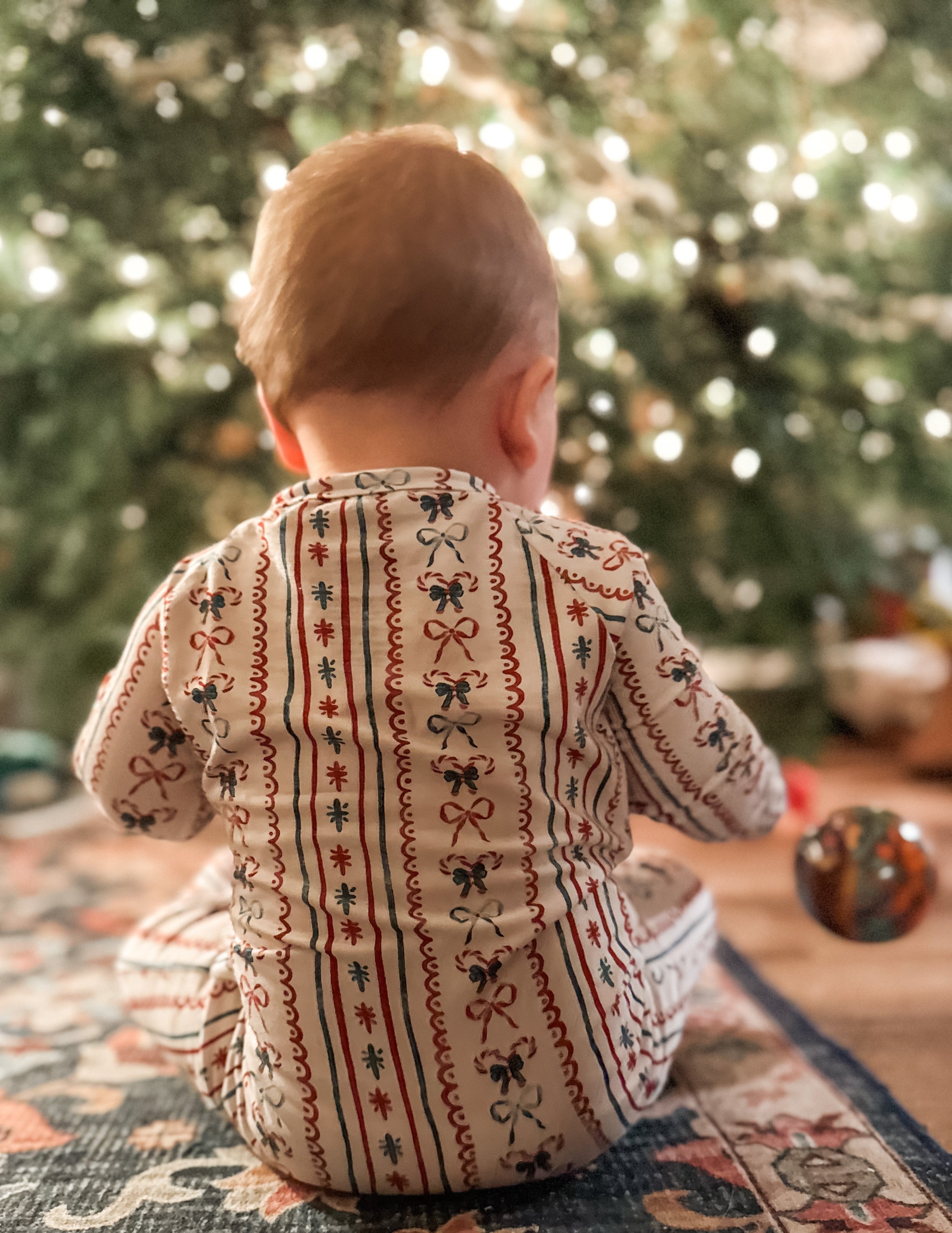 Candy Cane Lane Bamboo Zippy Pajamas