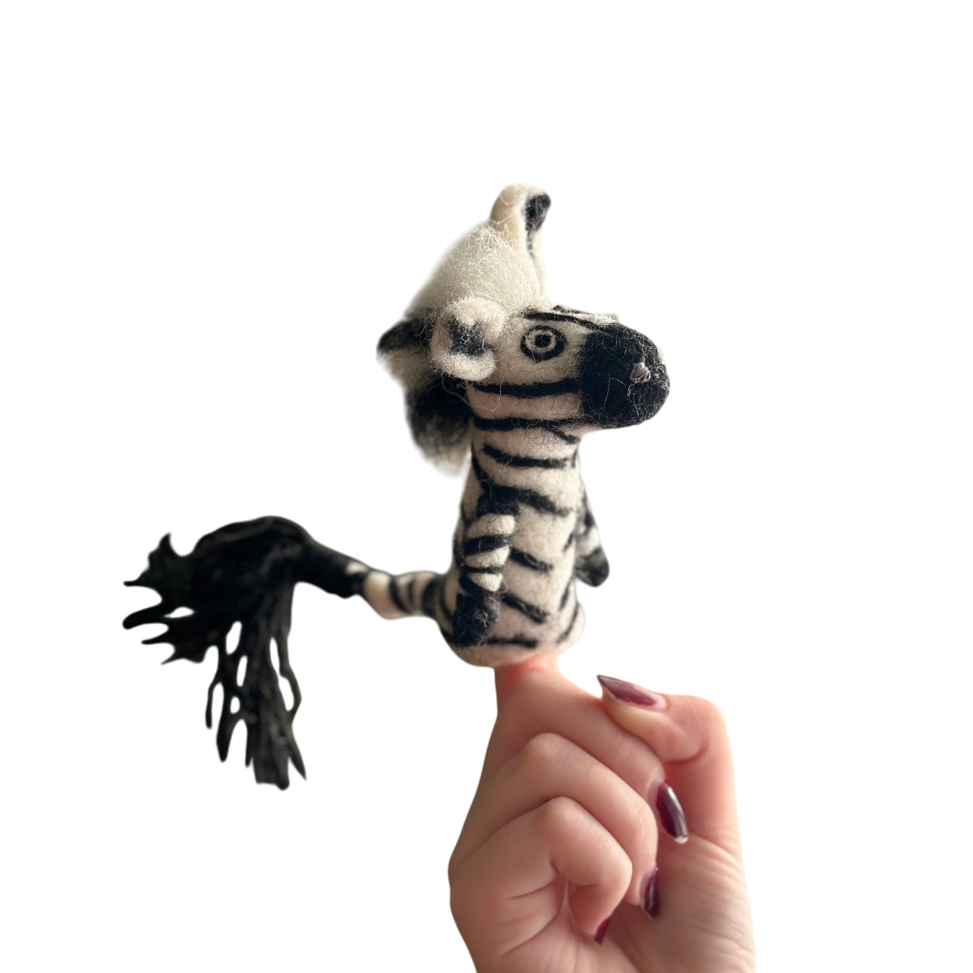 Finger Puppet - Zebra