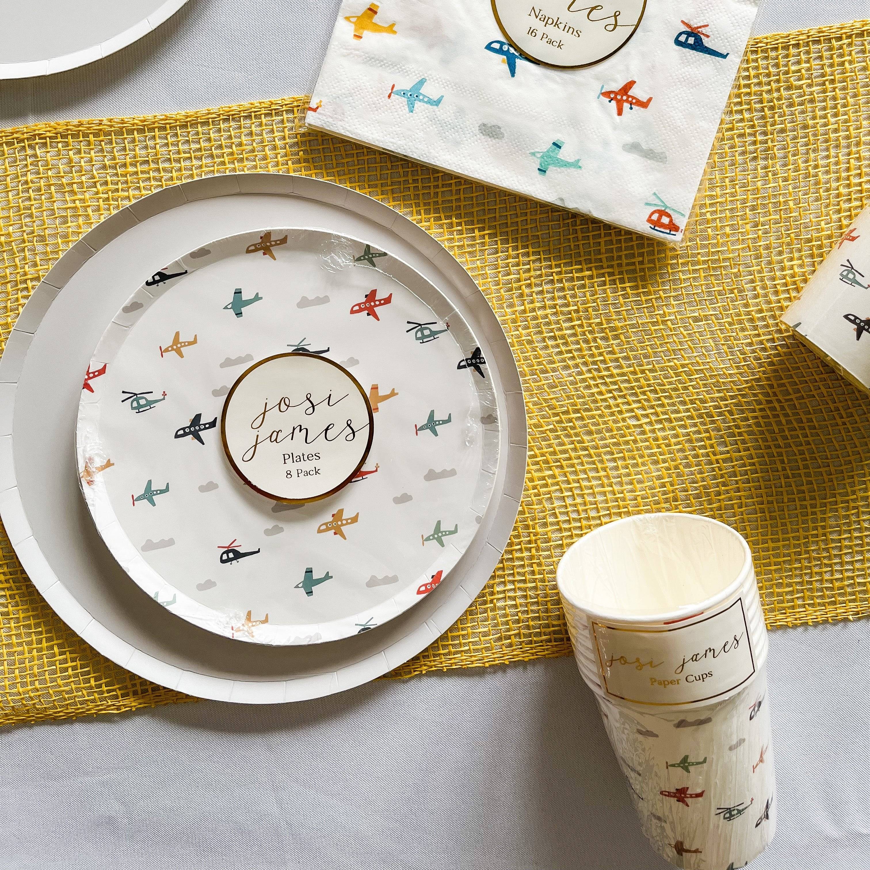 Airplane Cups (8 Per Set)
