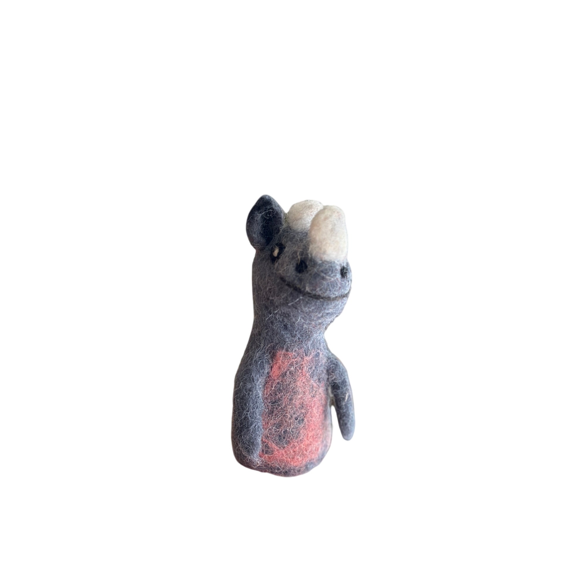 Rhino Finger Puppet