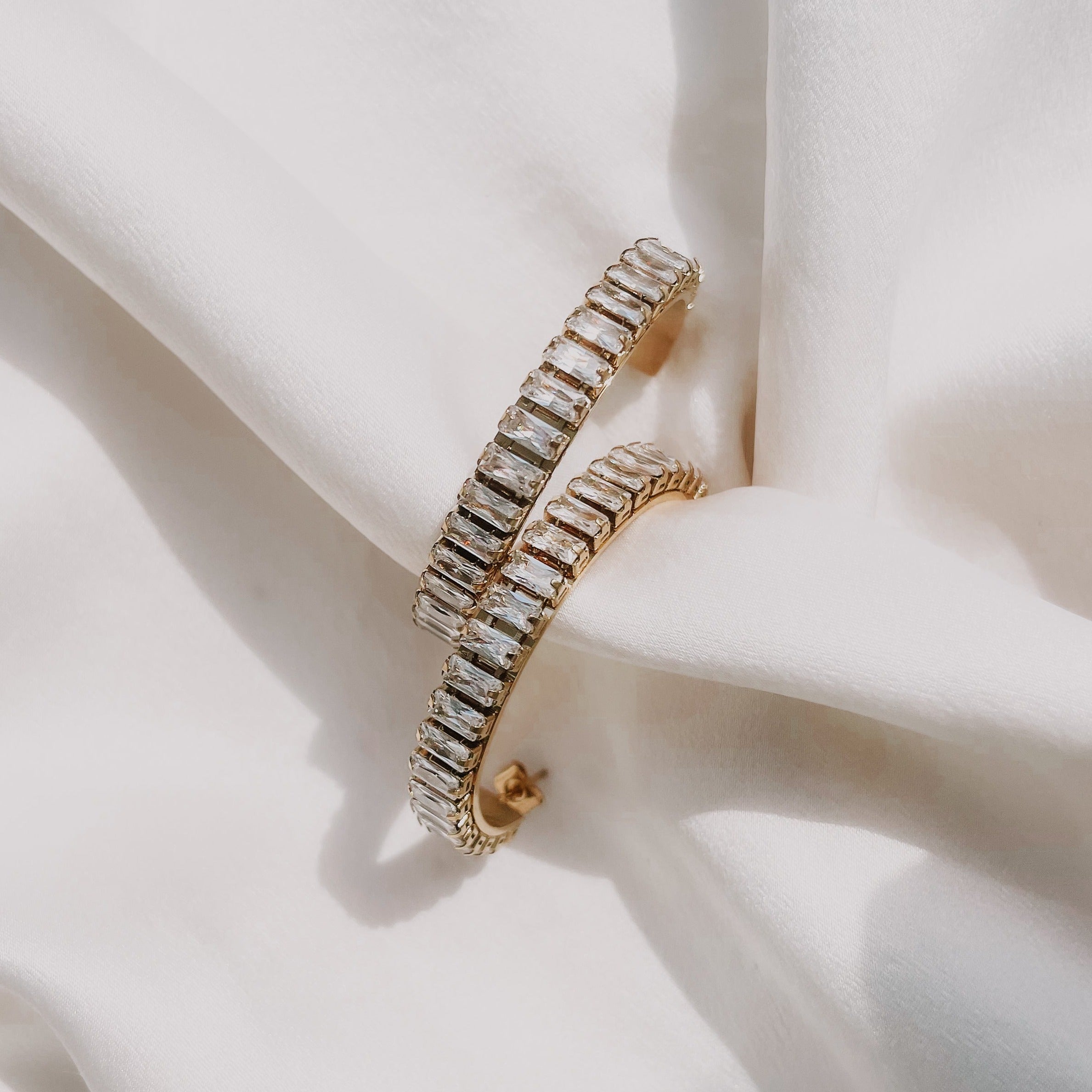 House Of Highclere Large Hoops