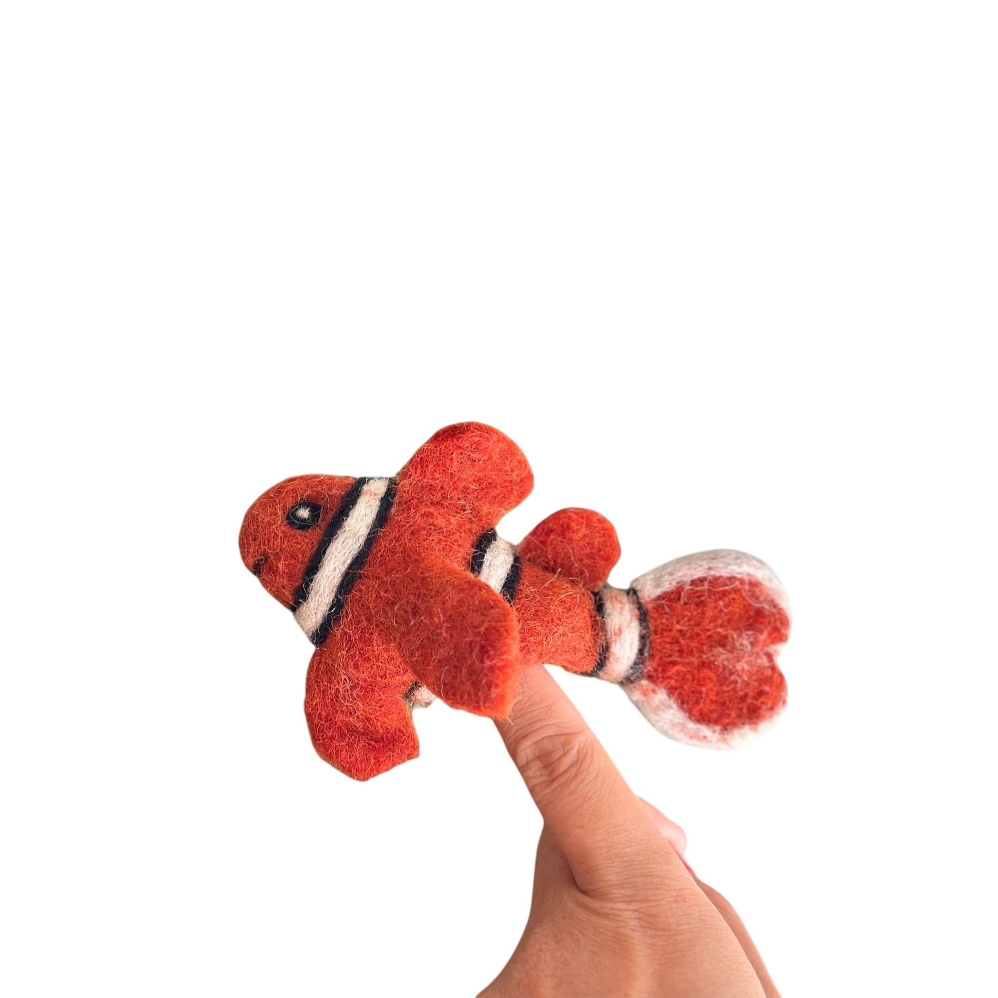 Clown Fish Finger Puppet