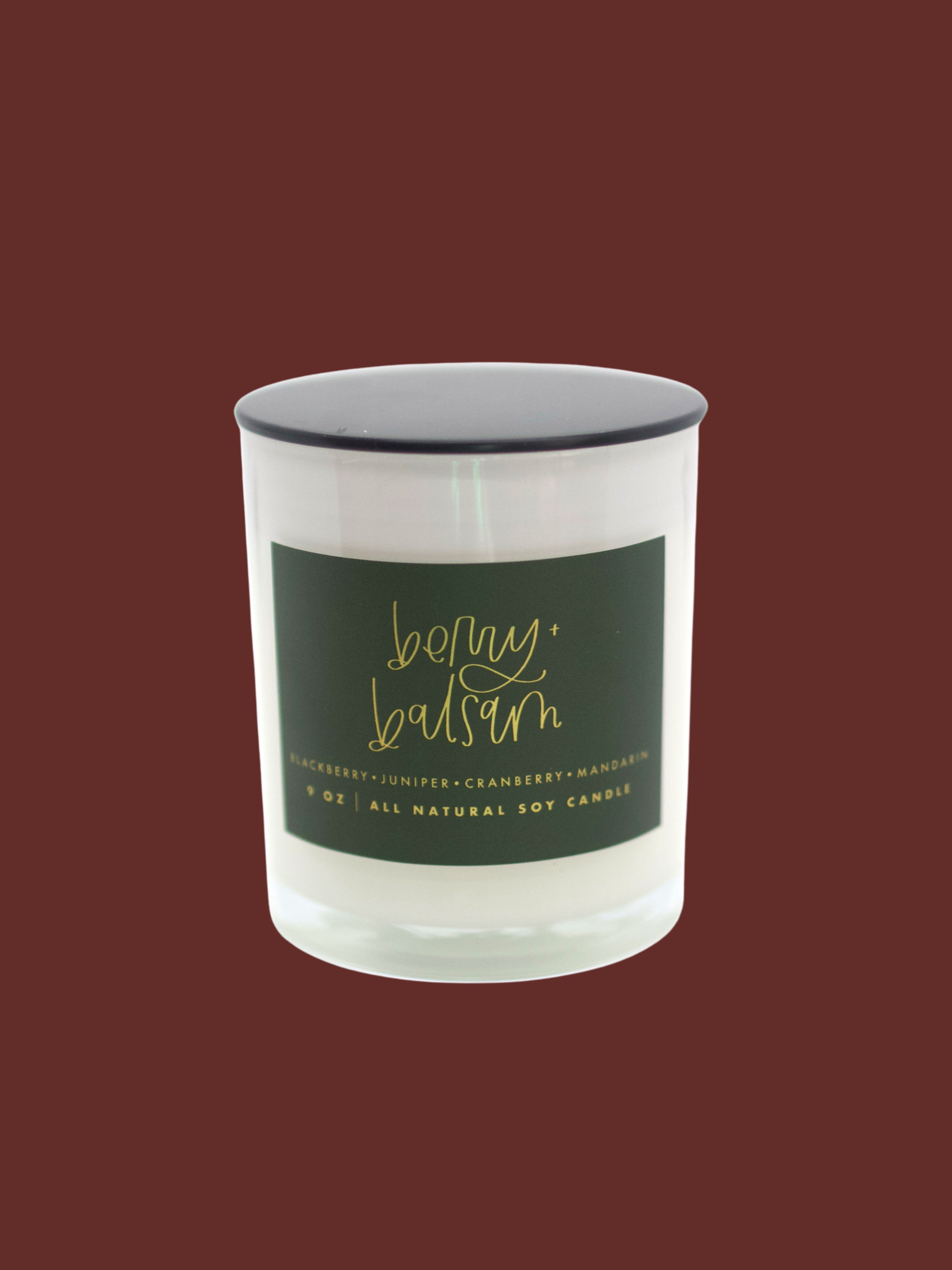 Berry + Balsam Candle - 9 Oz