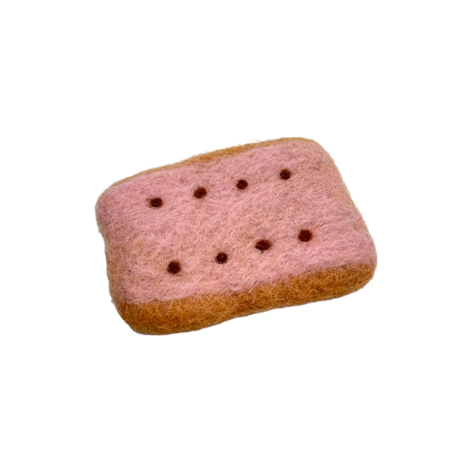 handmade In Nepal 100% Wool Felt Foods Play Set For Pretend Cooking And Farmer's Market Play