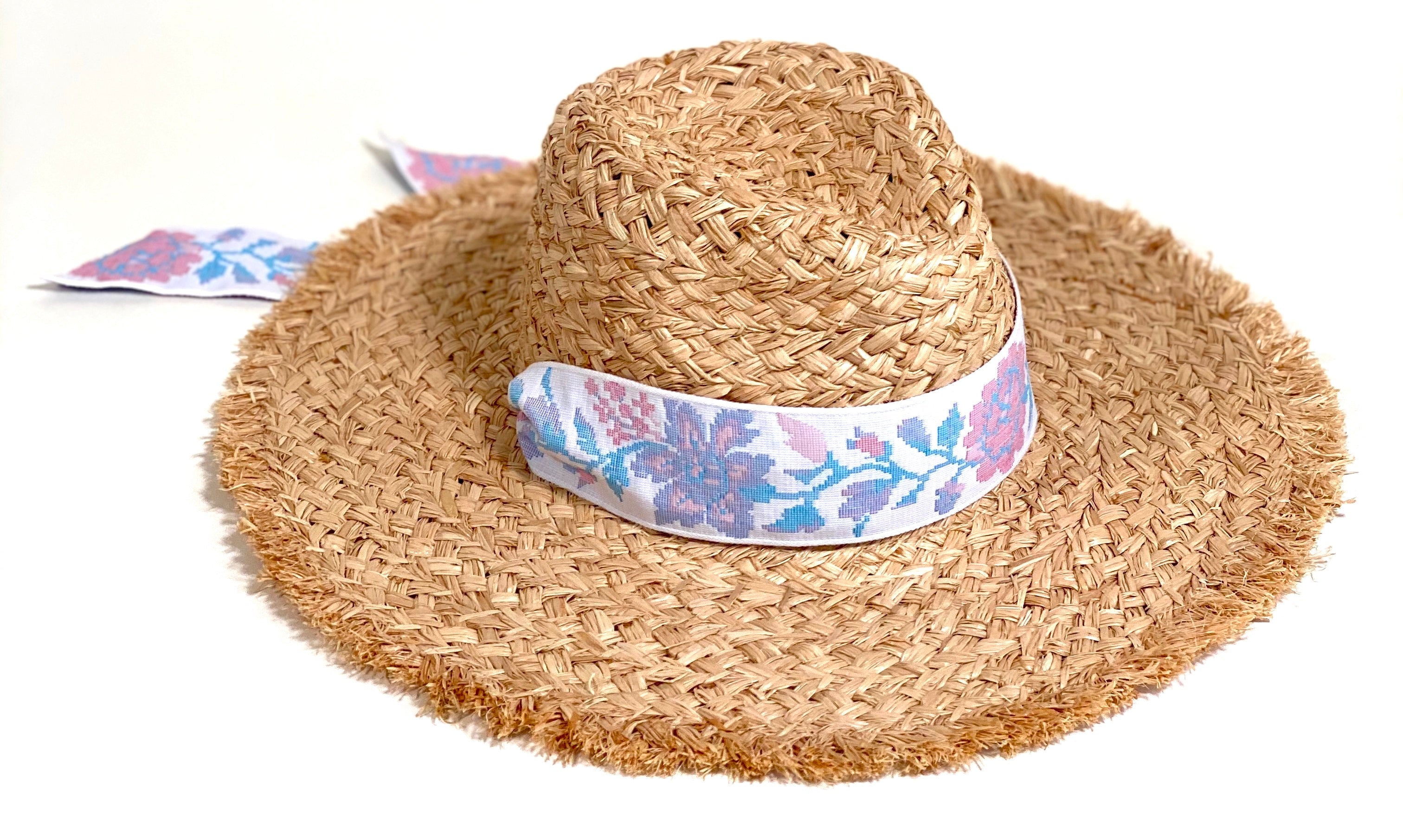 Vintage Pastel Floral Ribbon - Short