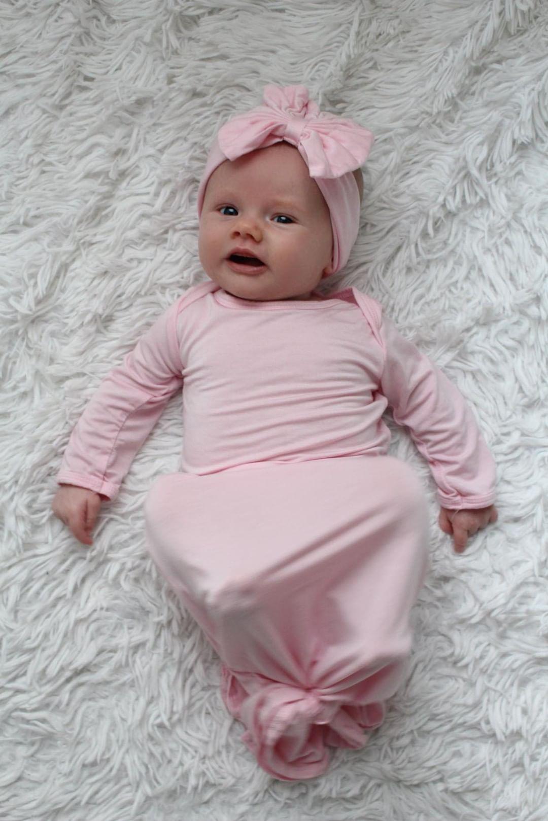 Light Pink Knotted Headband