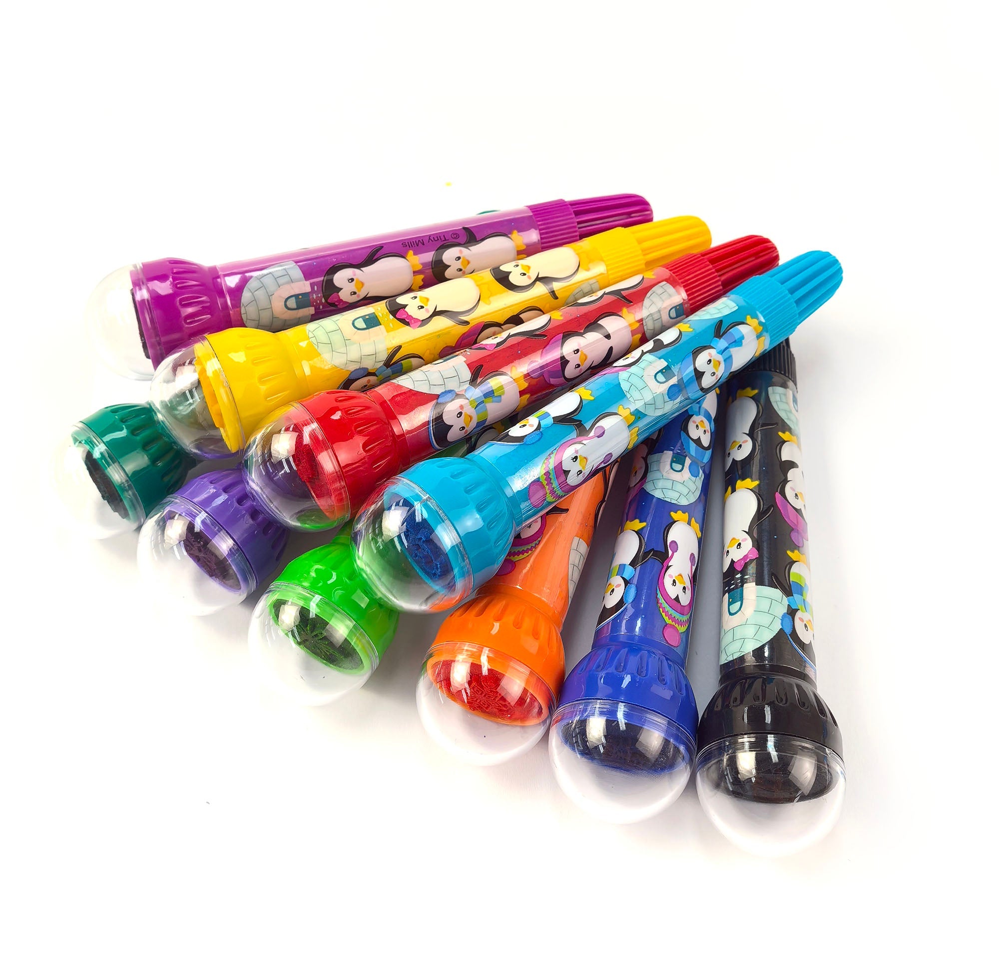 Penguin Stamp Marker Set - Set Of 10