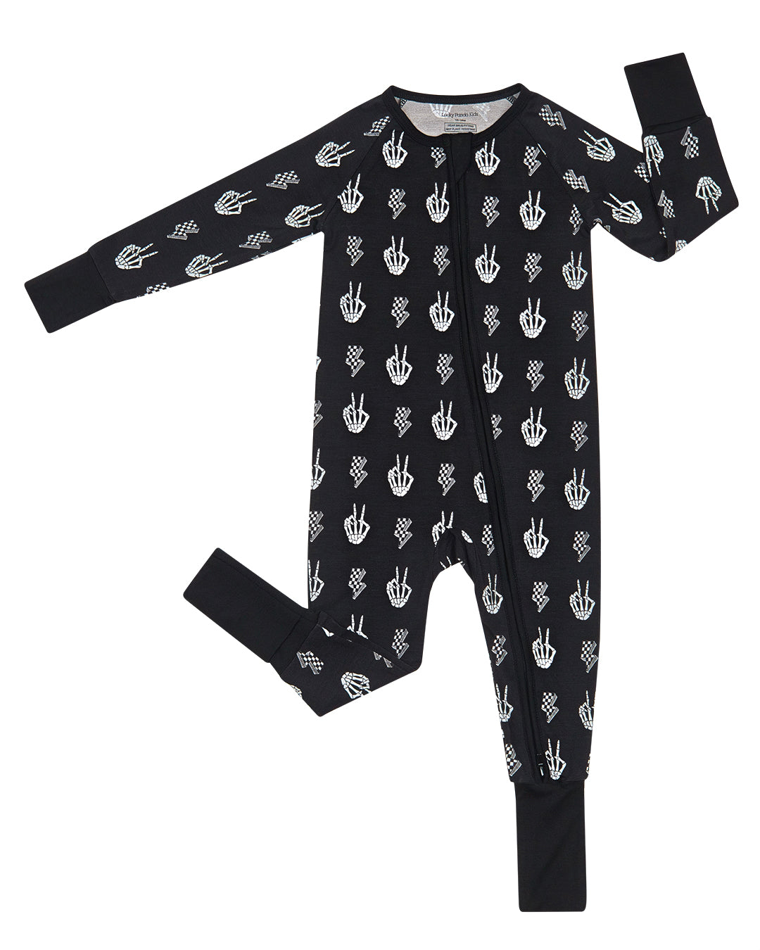 Bamboo Zip Romper | Skelly Vibes