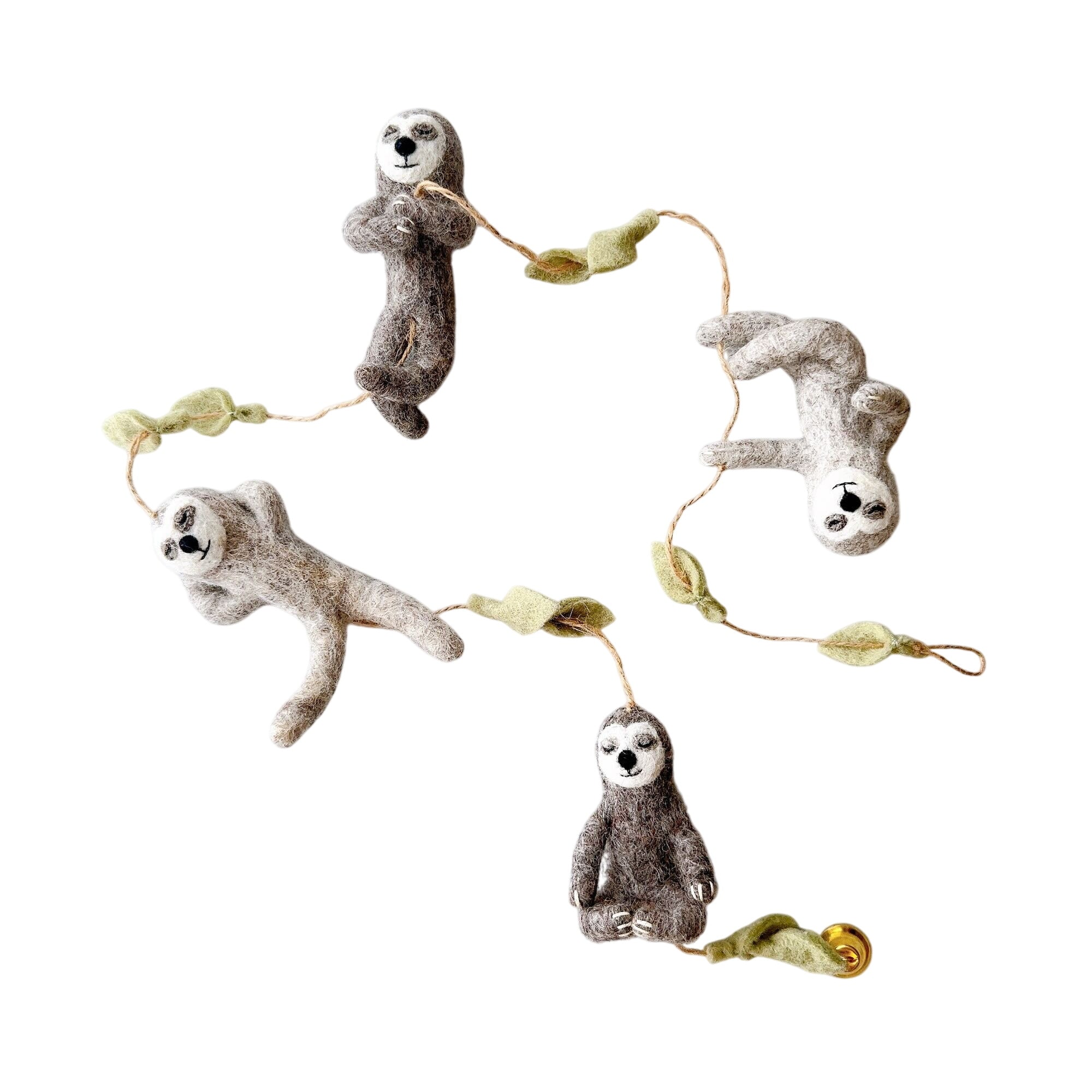 Felt Garland - Slothful Serenity