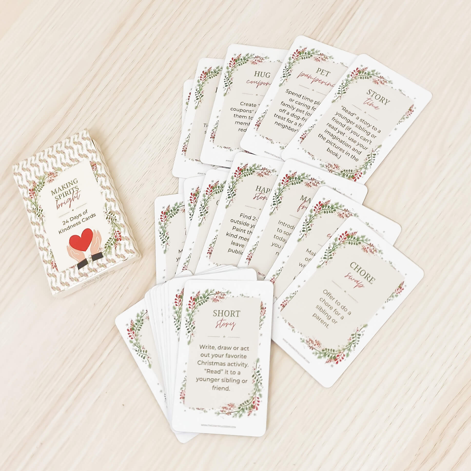 25 Days Of Kindness Cards