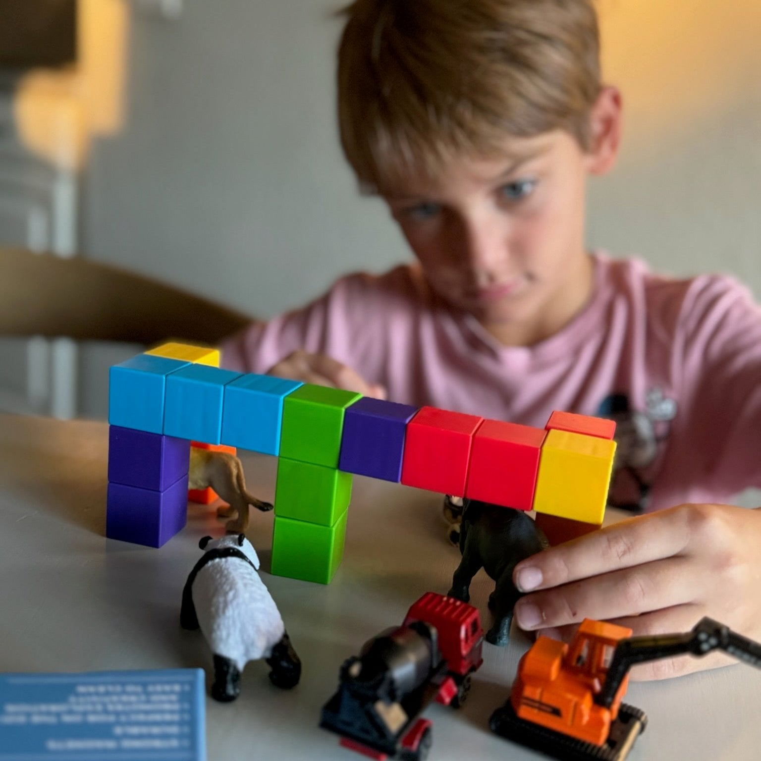 Bapronbaby 18pc Magnetic Blocks (ages 3+)