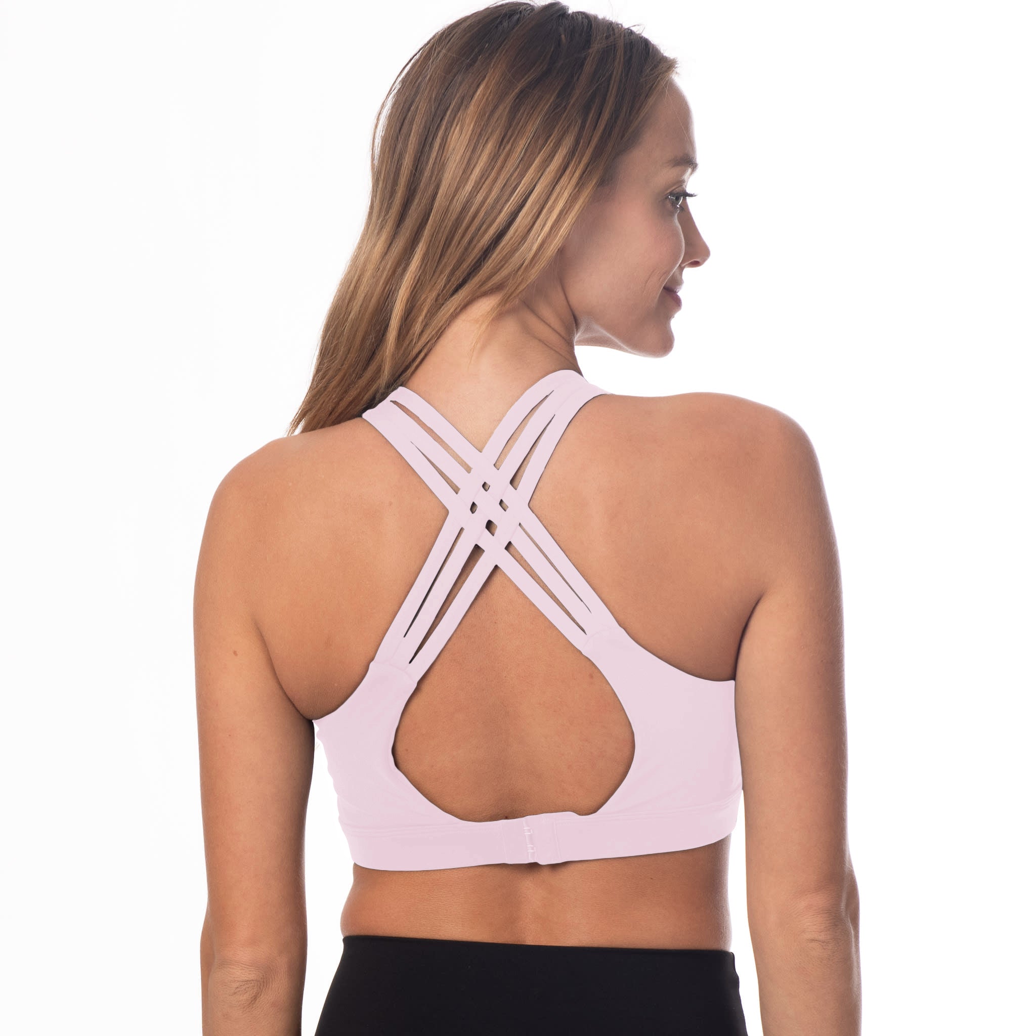 Chloé 3 Running Nursing Sports Bra (blush Pink)