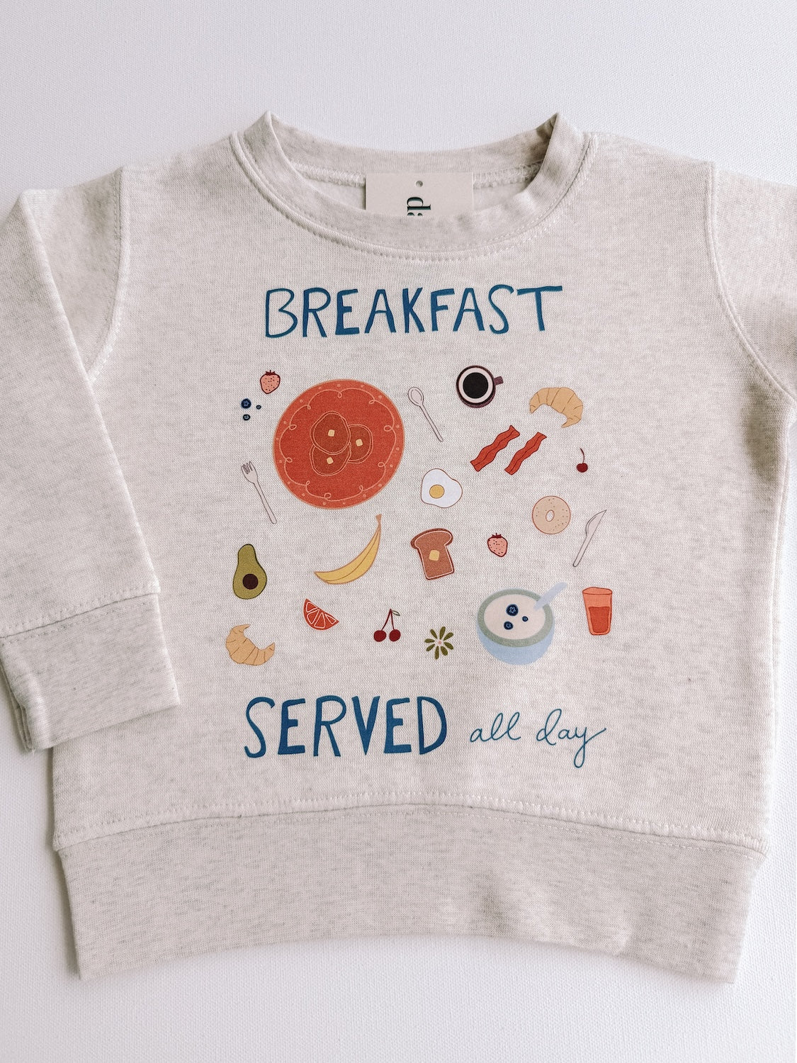 Breakfast Served All Day Crewneck
