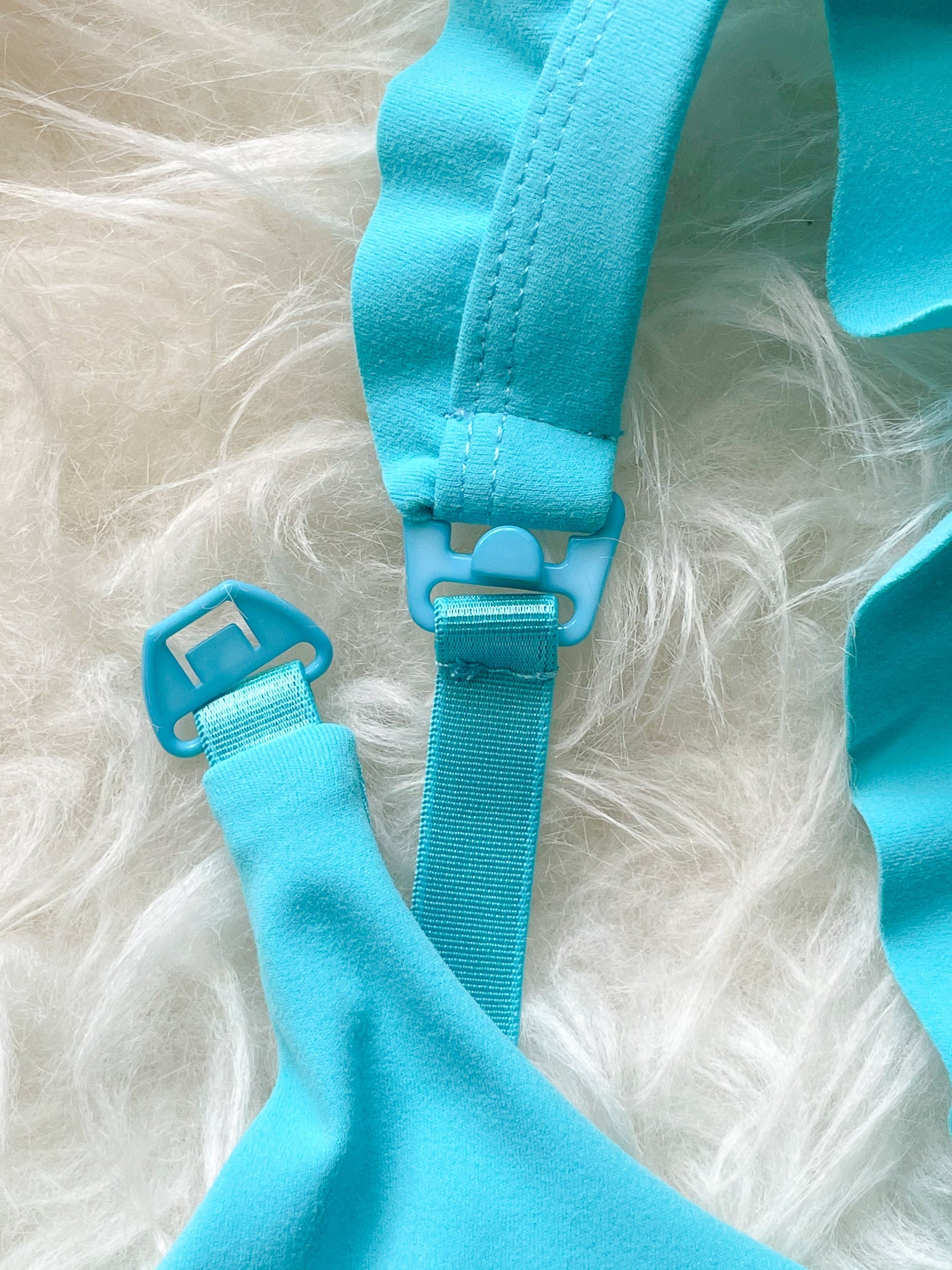 Madison - Medium Support Nursing Sport Bra (aqua)