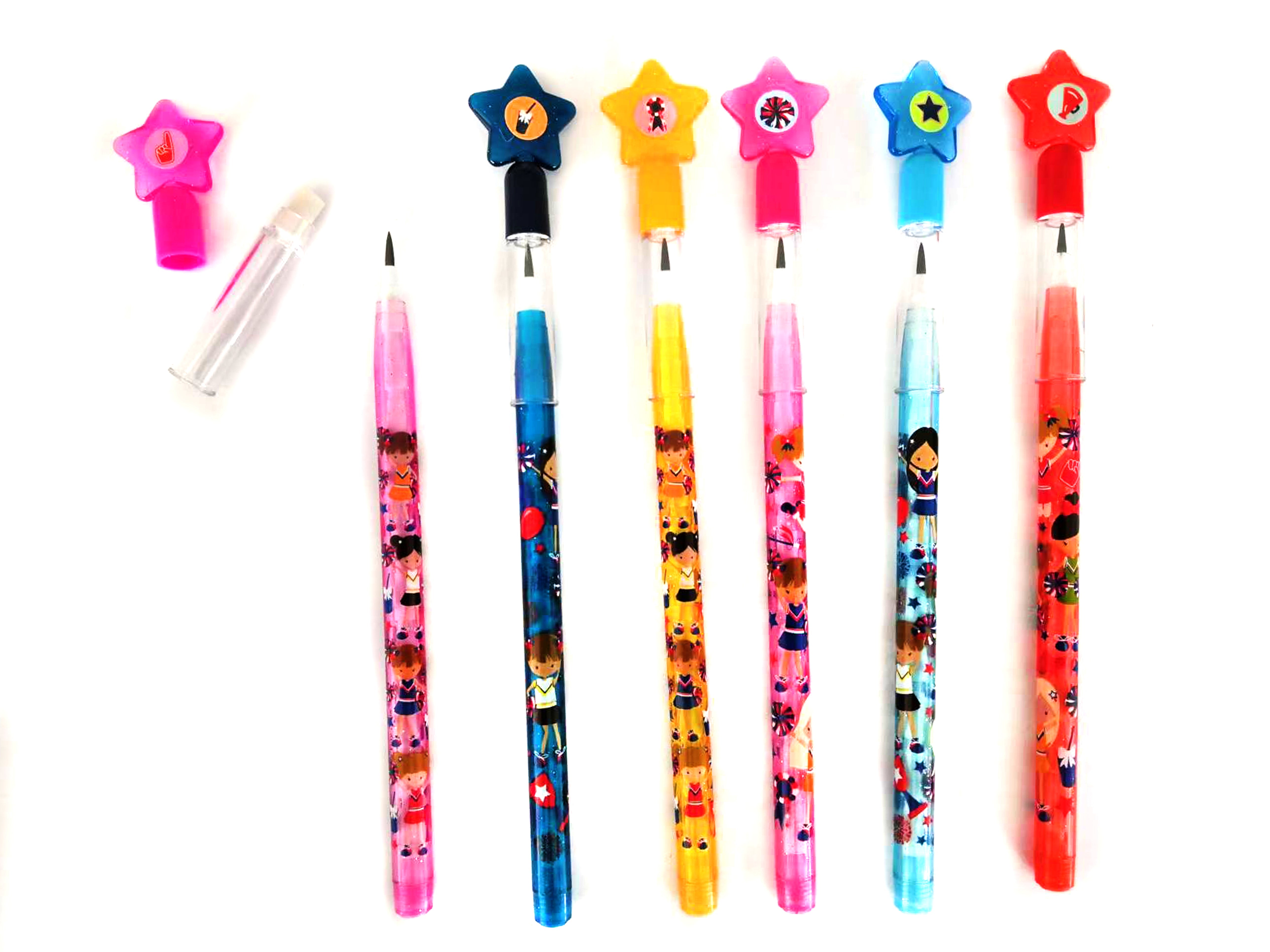 Cheerleading Stackable Point Pencils