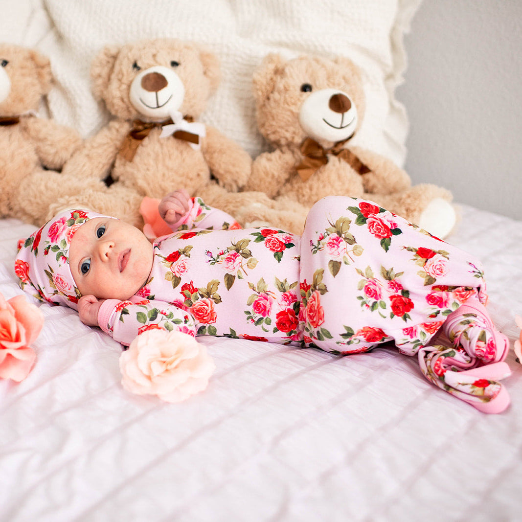 Rosebud Babe Gown & Hat