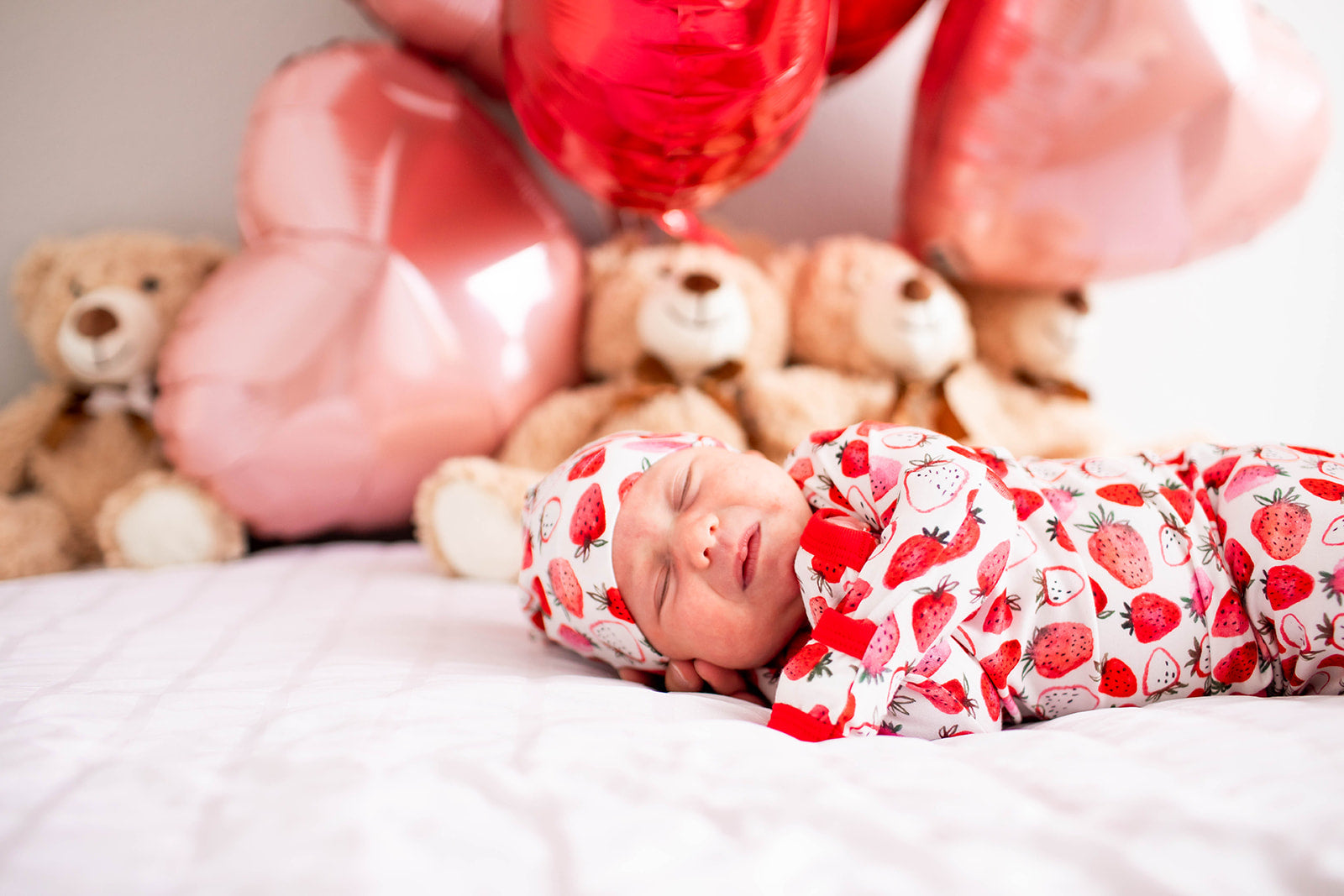 Strawberry Fields Gown & Hat