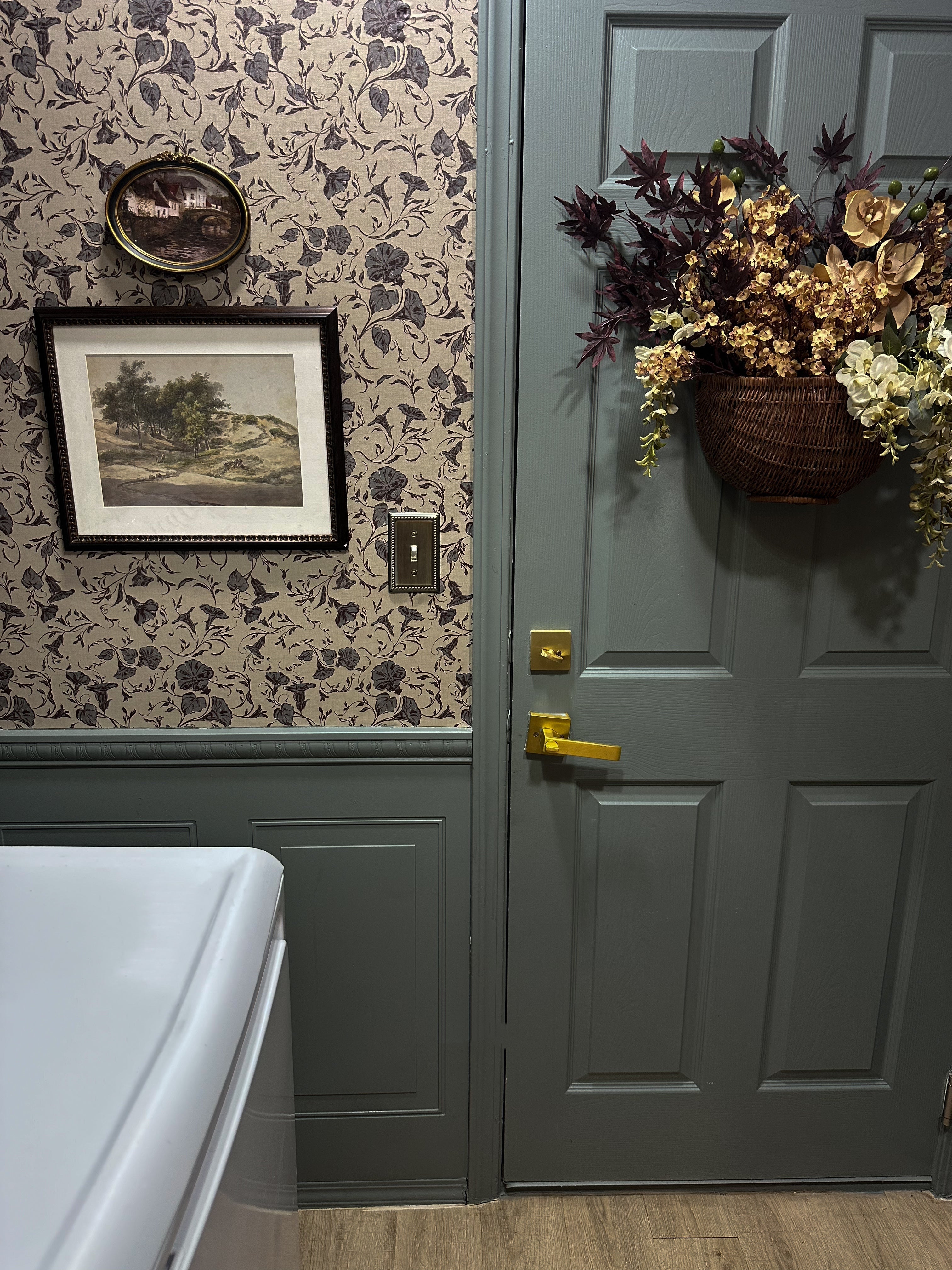 Hawthorne Bloom Wallpaper By Safari Natalia X Taddy Mikelaites