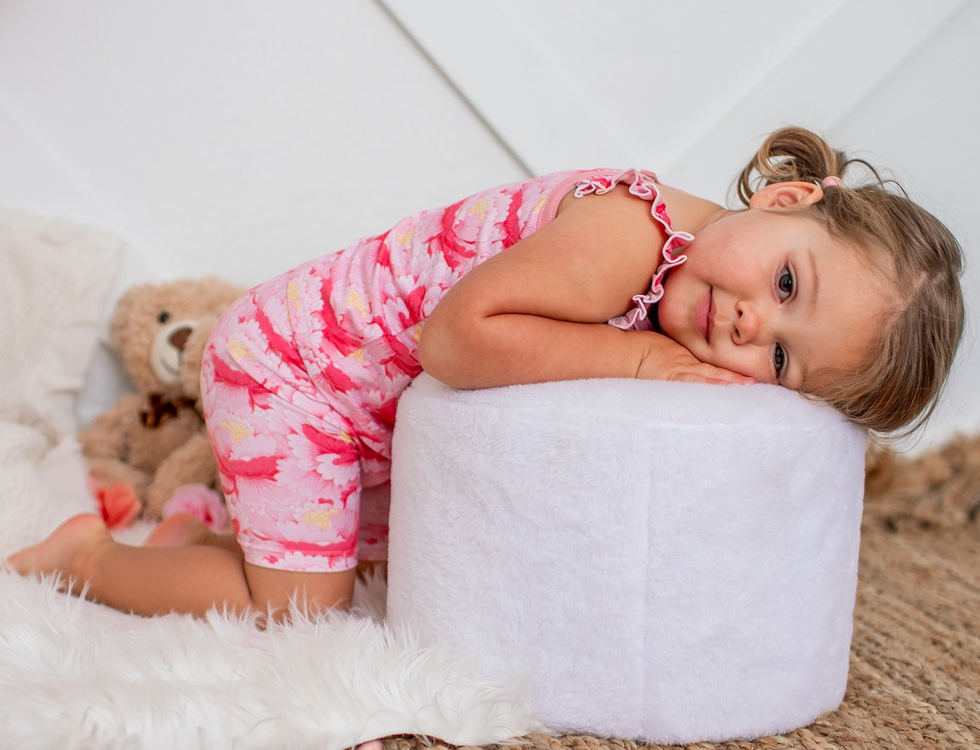 Blush Dreams Flutter Tank & Shorts