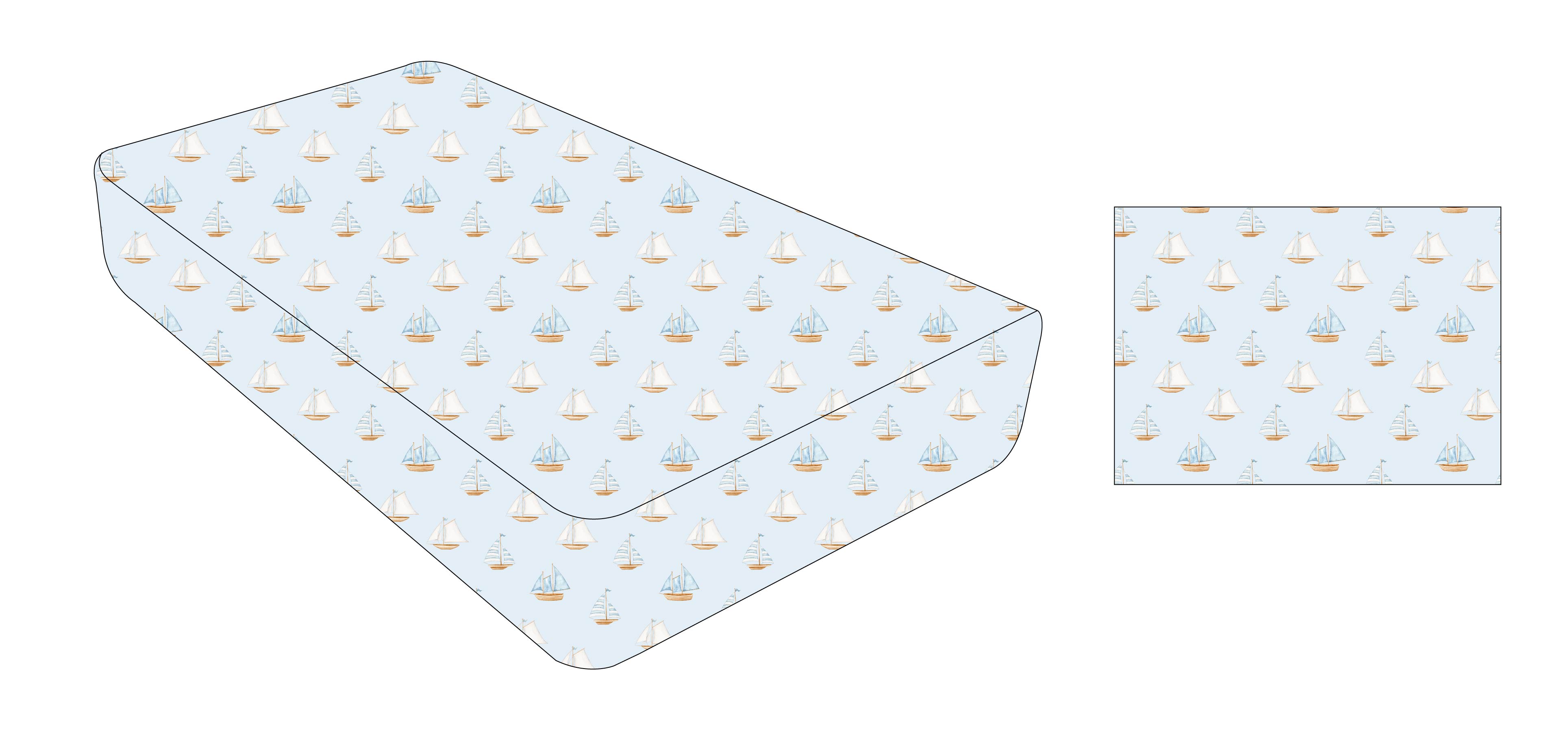 Sailboats - Twin Sheet Set