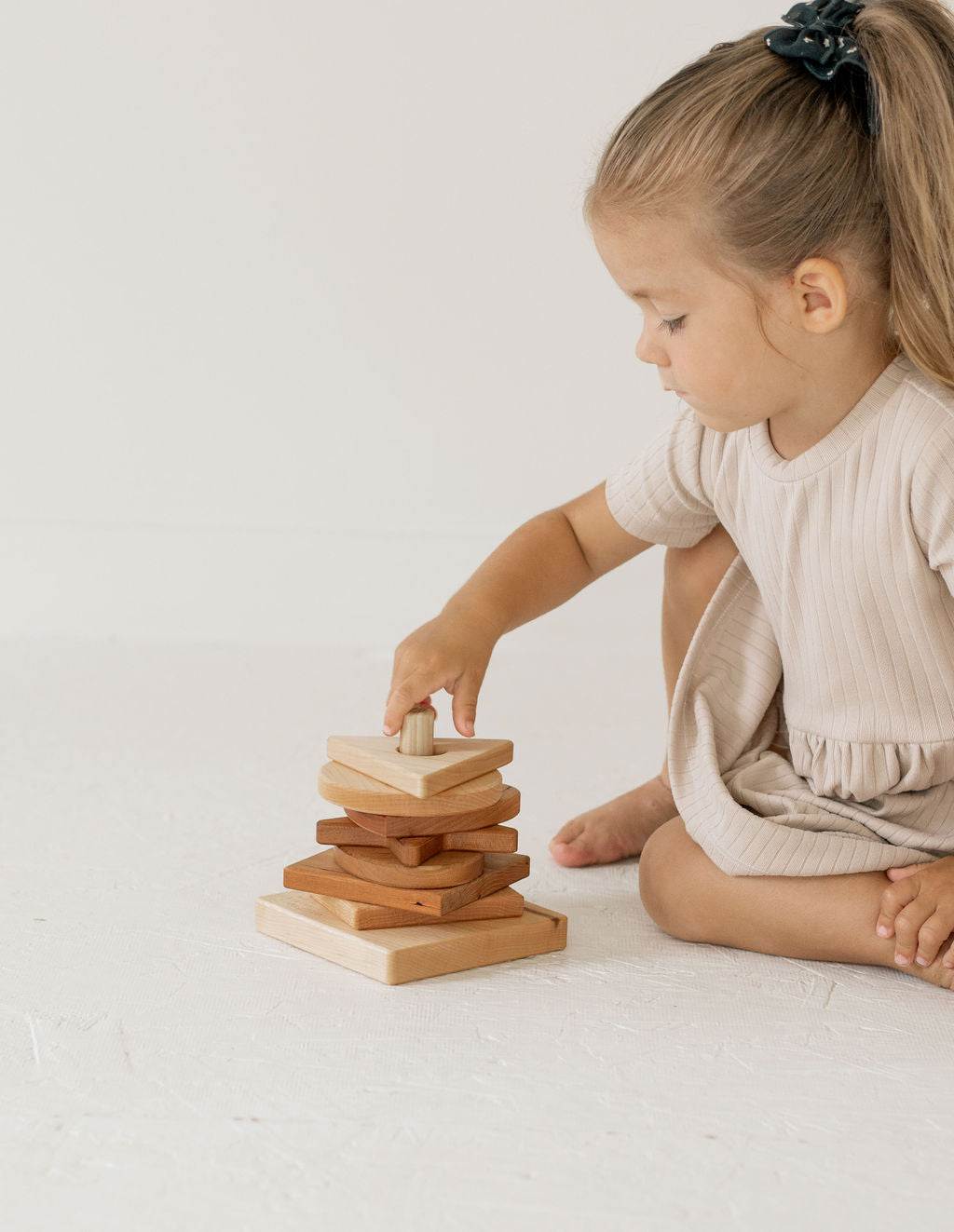 Wooden Shape Stacker