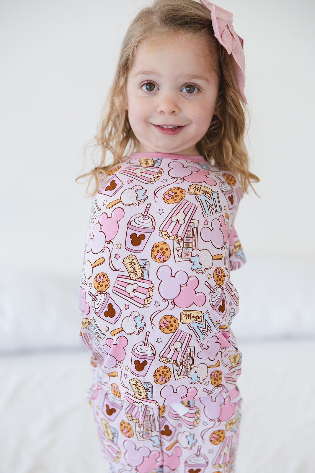 Snacks (pink) - Pocket Short Set