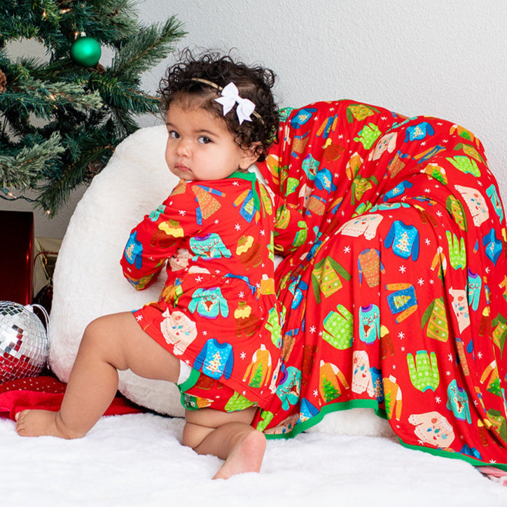 Ugly Sweater Party Bodysuit Dress