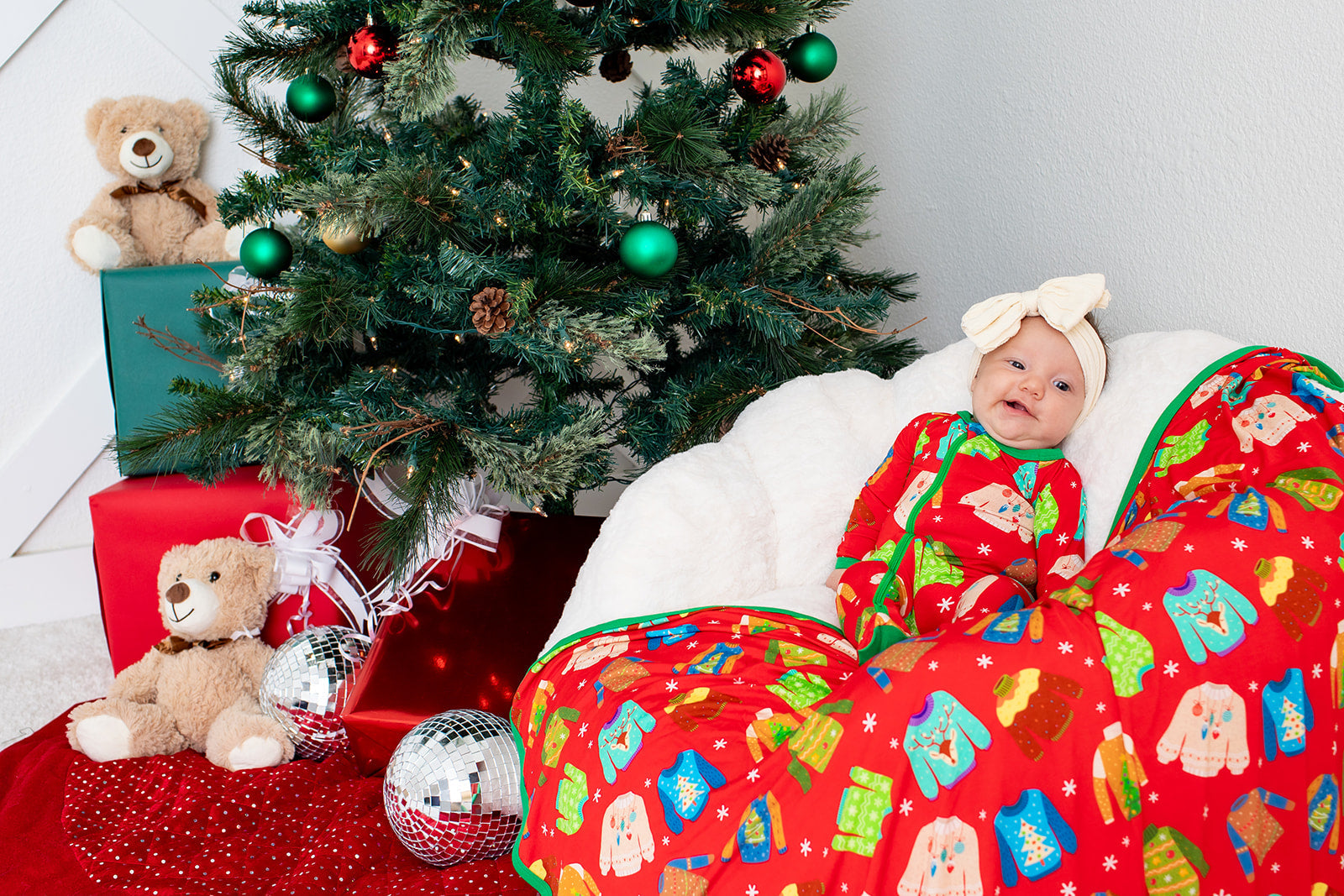 Ugly Sweater Party Footie