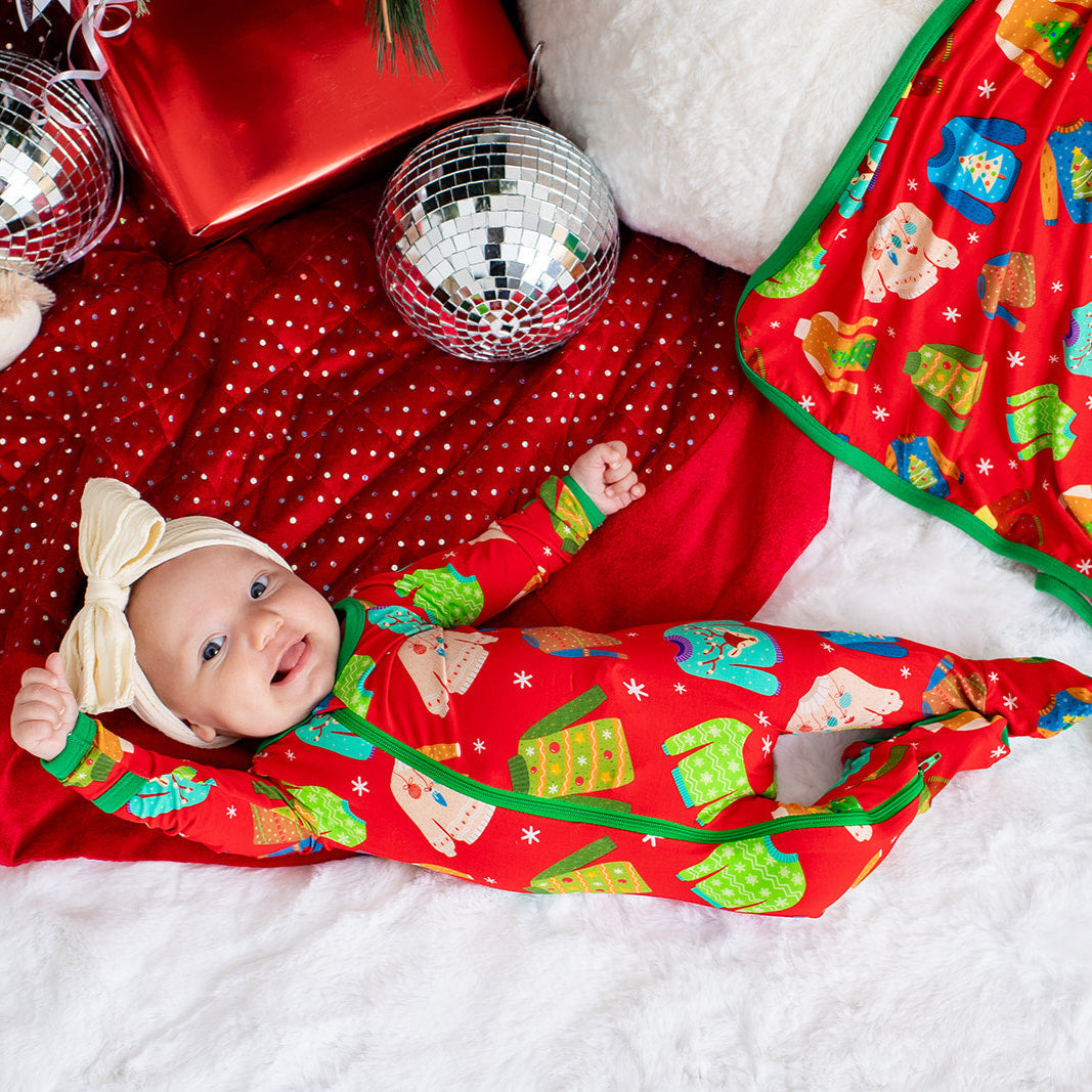 Ugly Sweater Party Footie