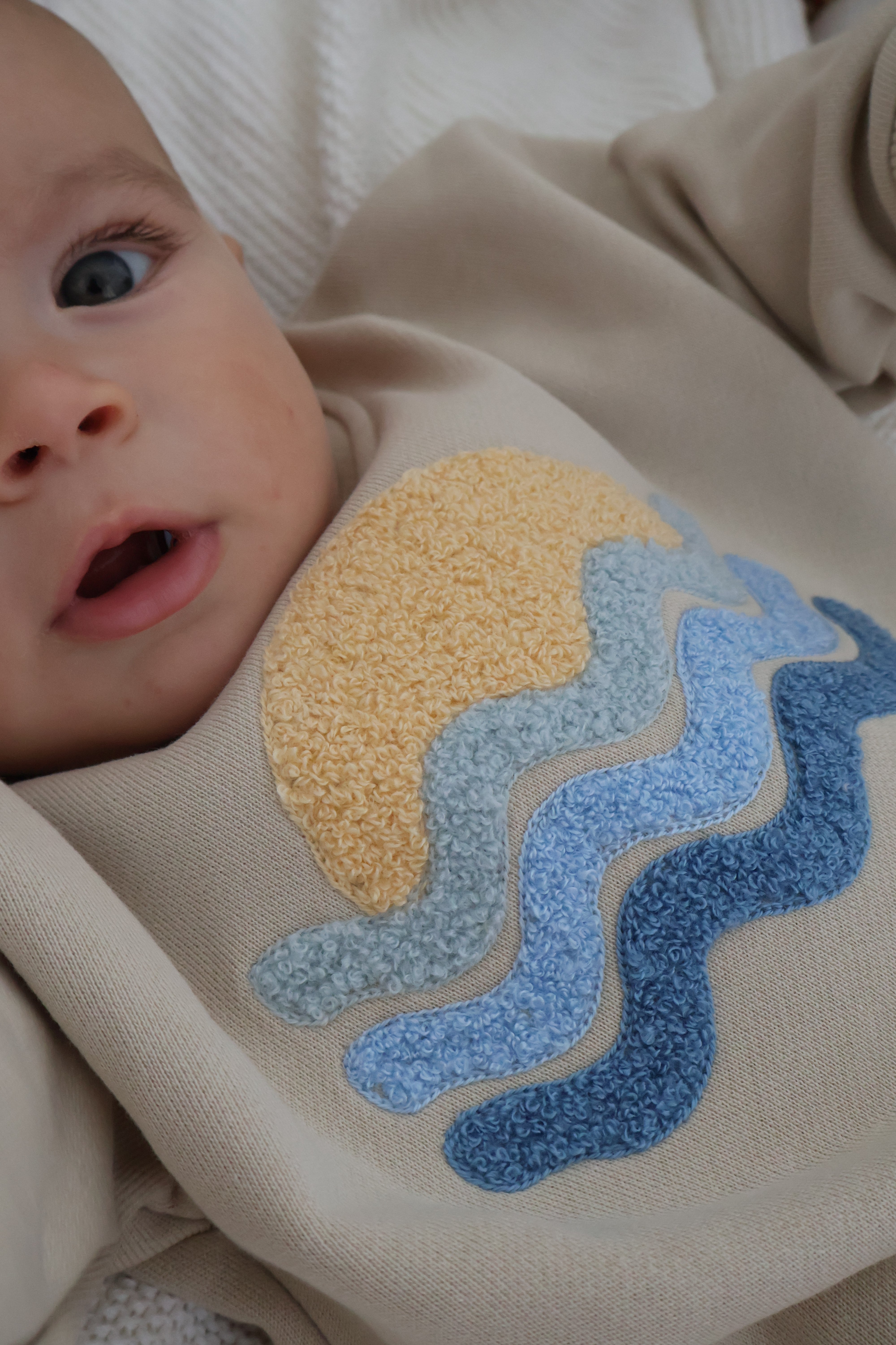 Sunset Bubble Romper