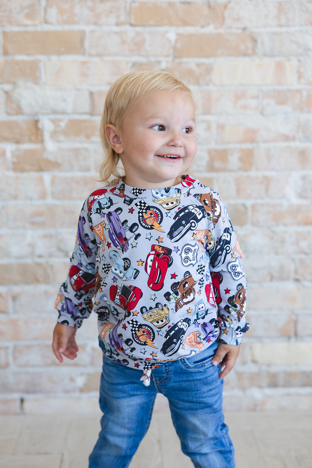 Pit Stop Party - Cloud Terry Sweatshirt