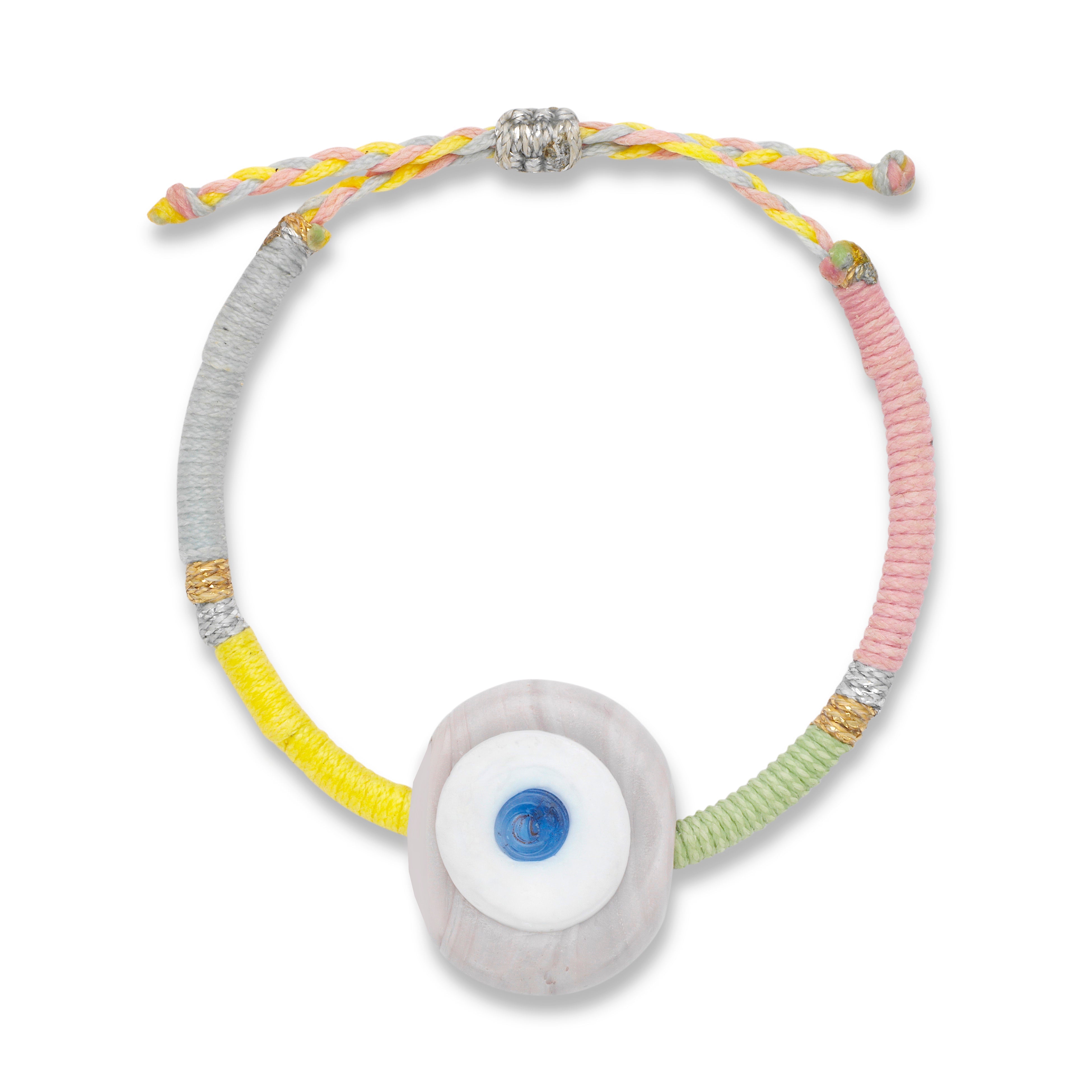 Harlow Ceramic Evil Eye Bracelet