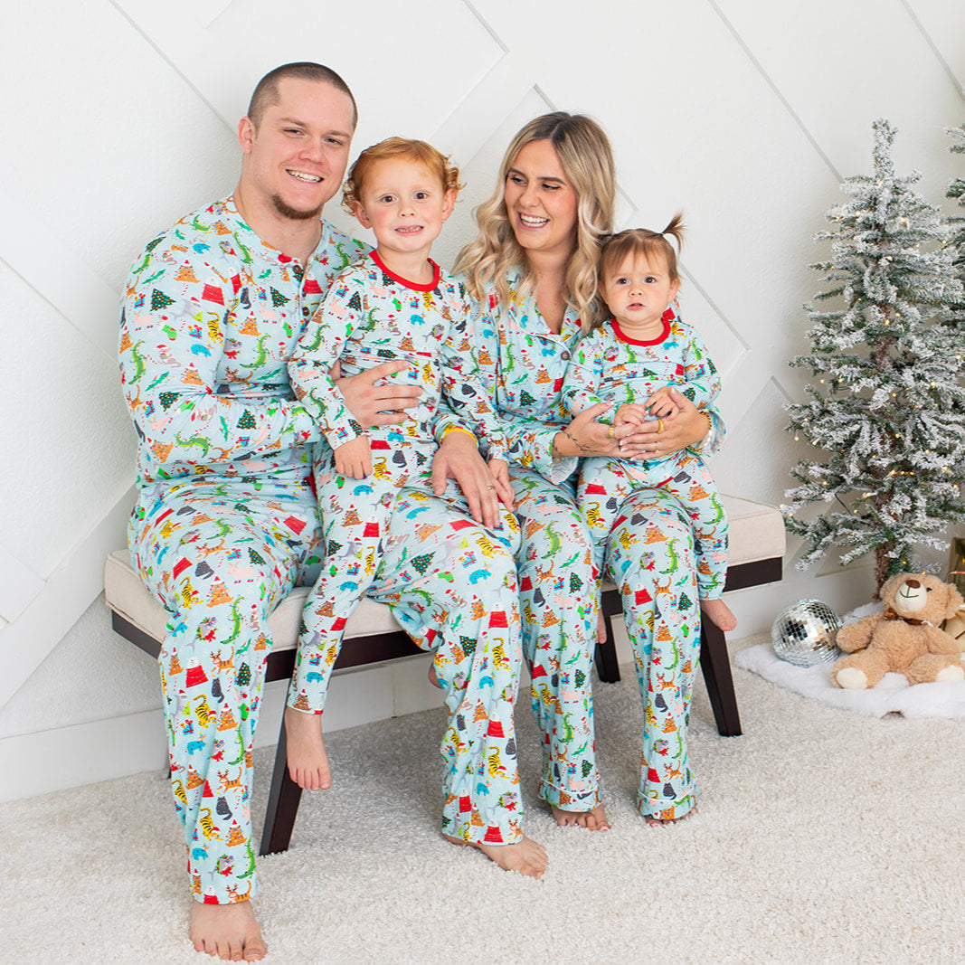 Crackling Christmas Men's Pajama