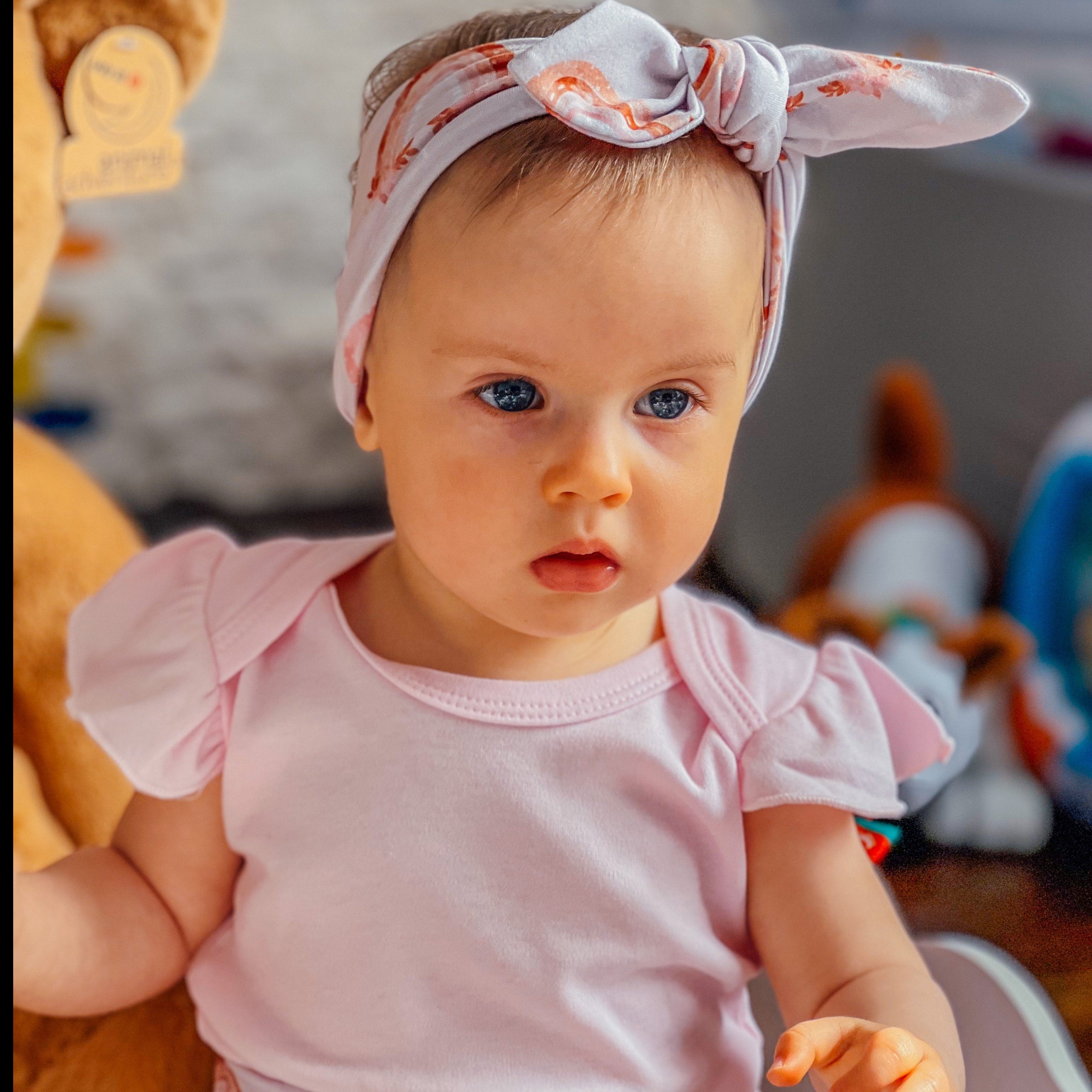 Pink Flutter Sleeve T-shirt