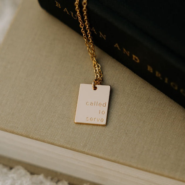 Called To Serve Necklace