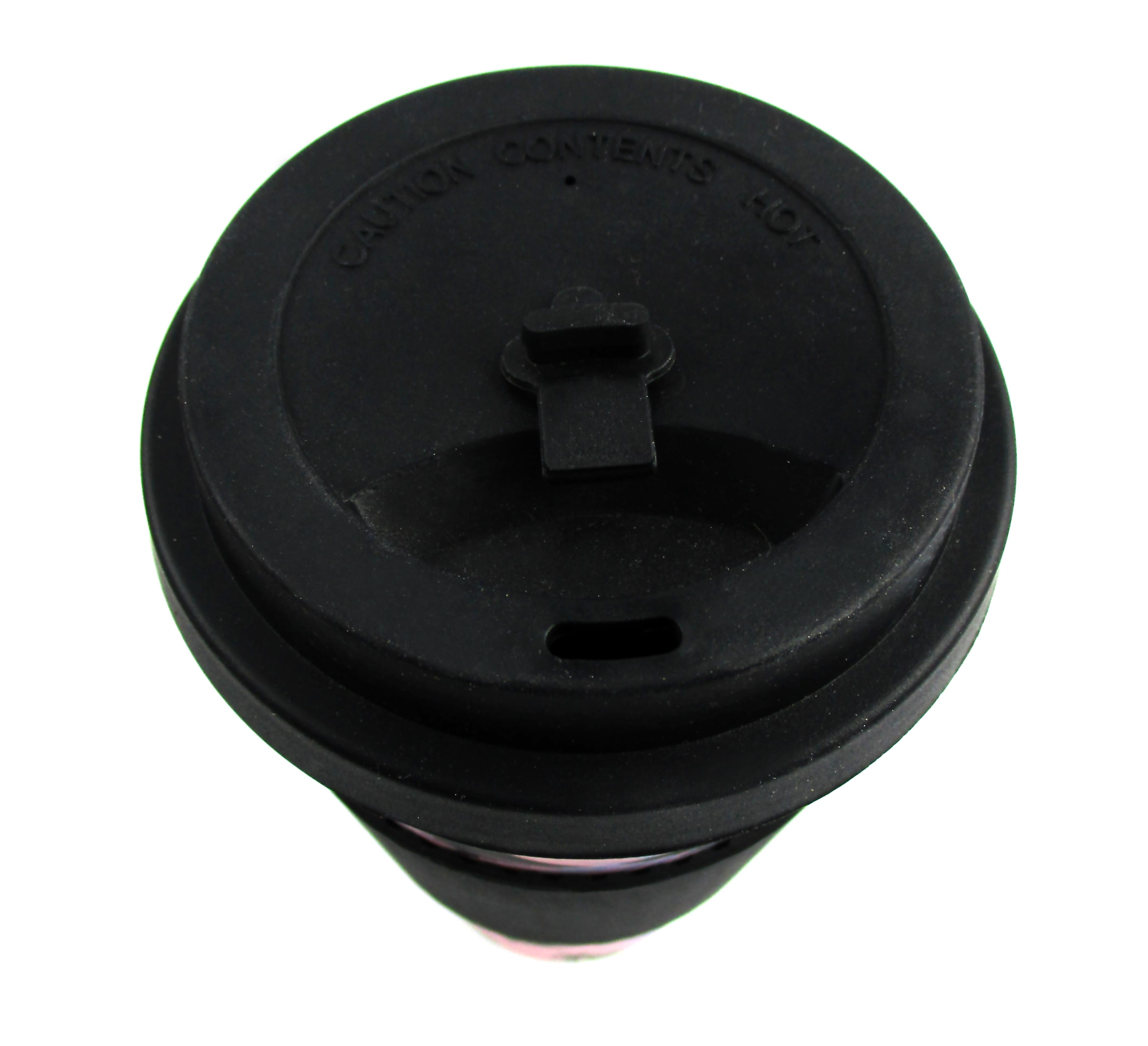 Eco-friendly Reusable Plant Fiber Travel Mug With Cool Island Design