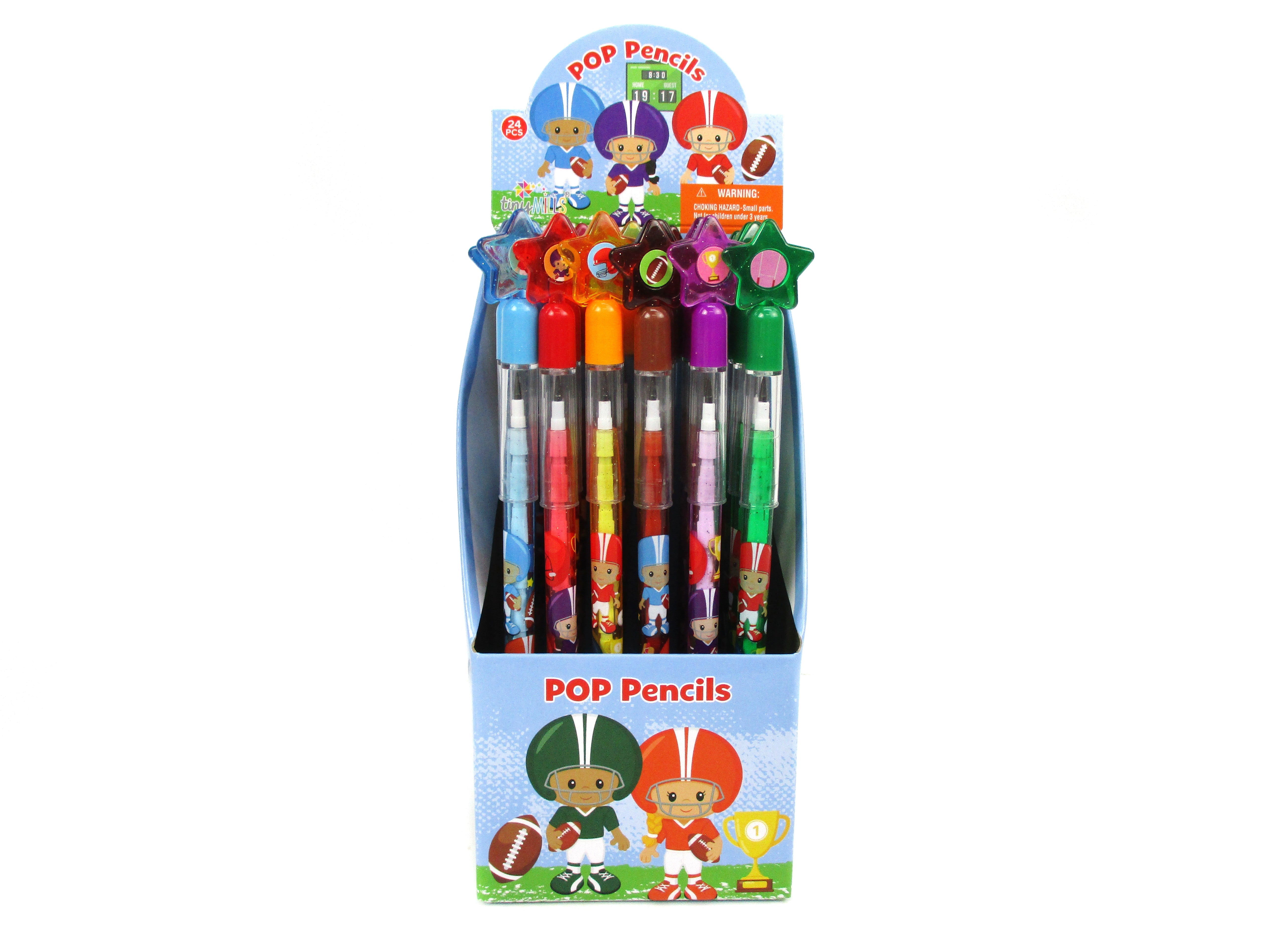 Football Multi Point Pencils