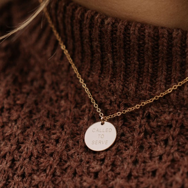 Called To Serve Necklace