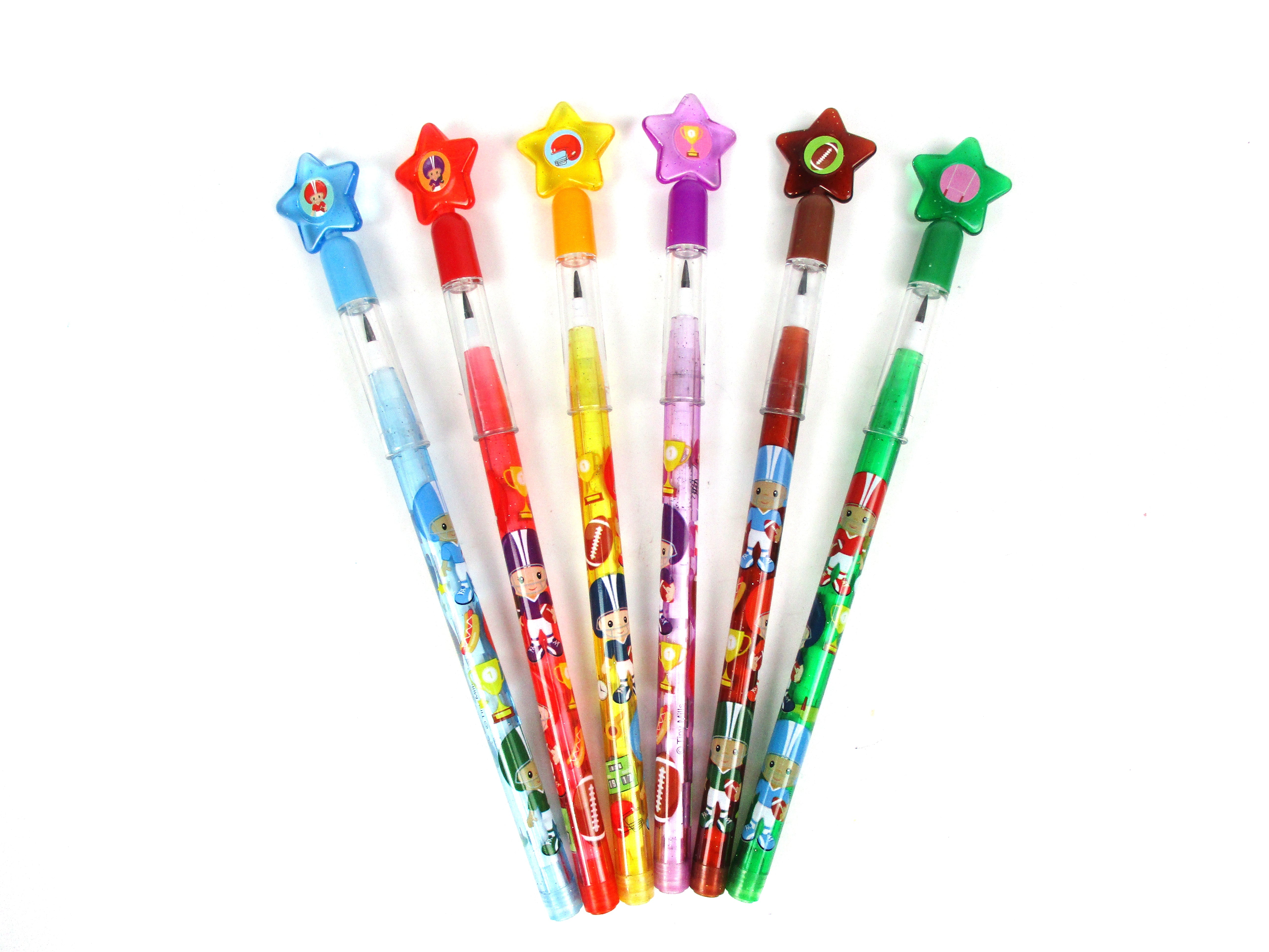 Football Multi Point Pencils