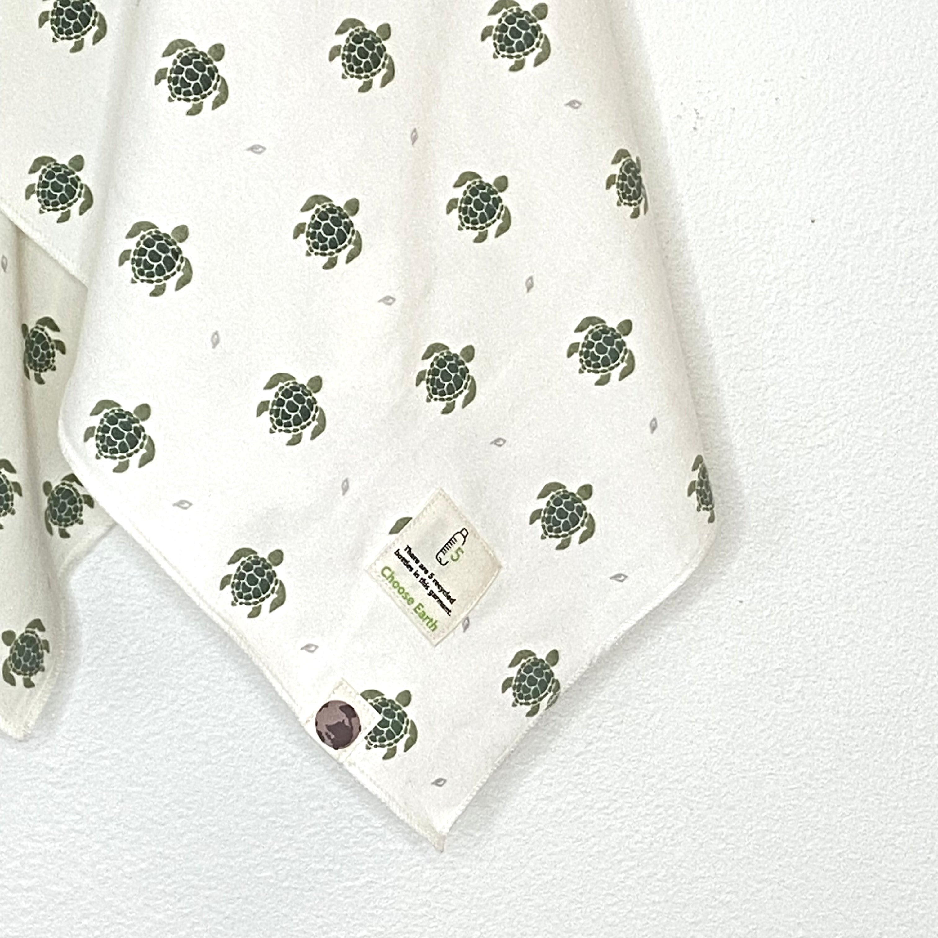 Sea Turtle Swaddle/blanket