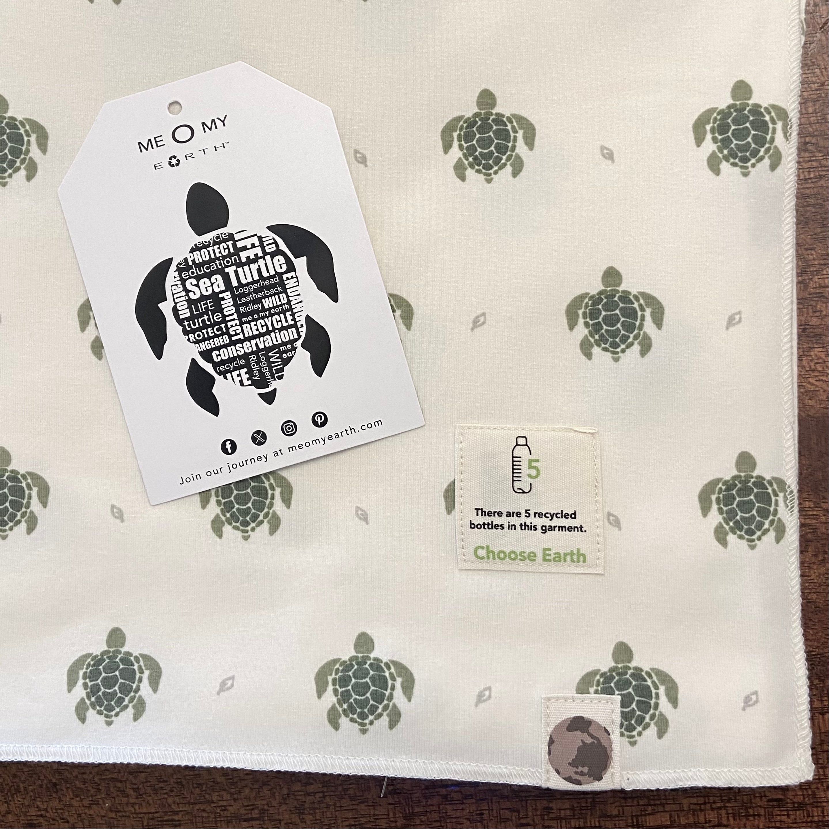 Sea Turtle Swaddle/blanket