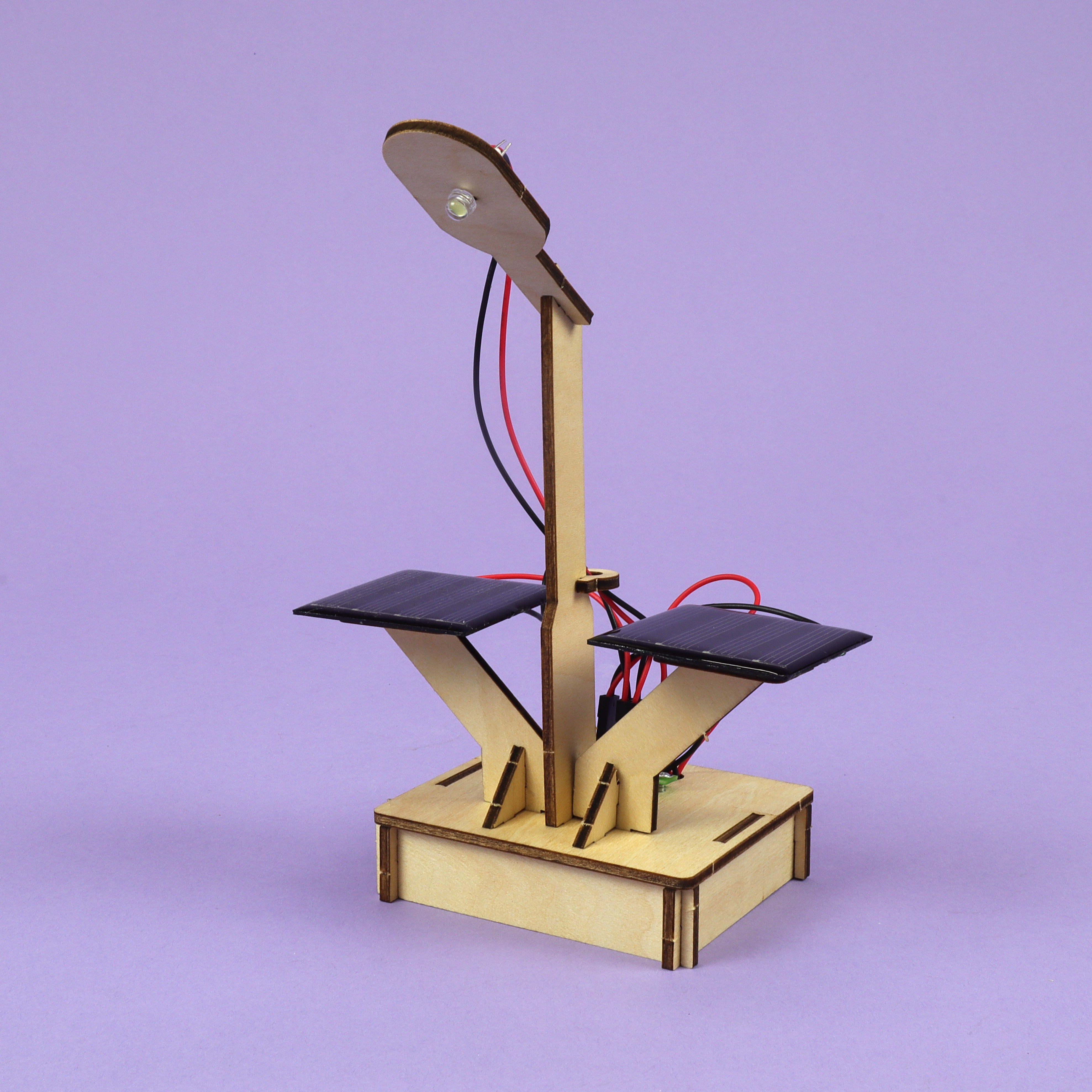 Smart Light Sensitive Solar Lamp Diy Kit, Educational Stem Toy