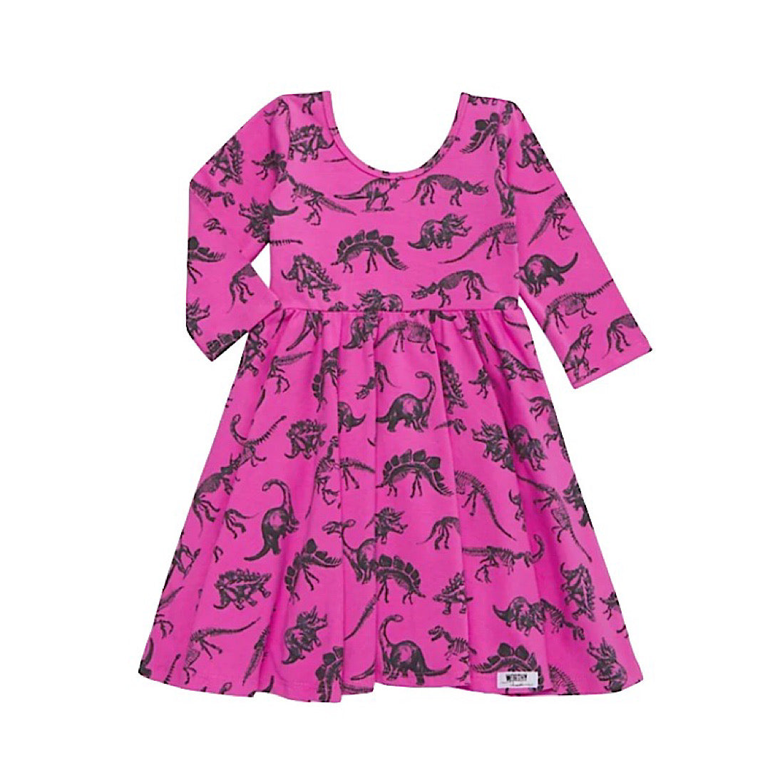 Twirly Dress In Dino