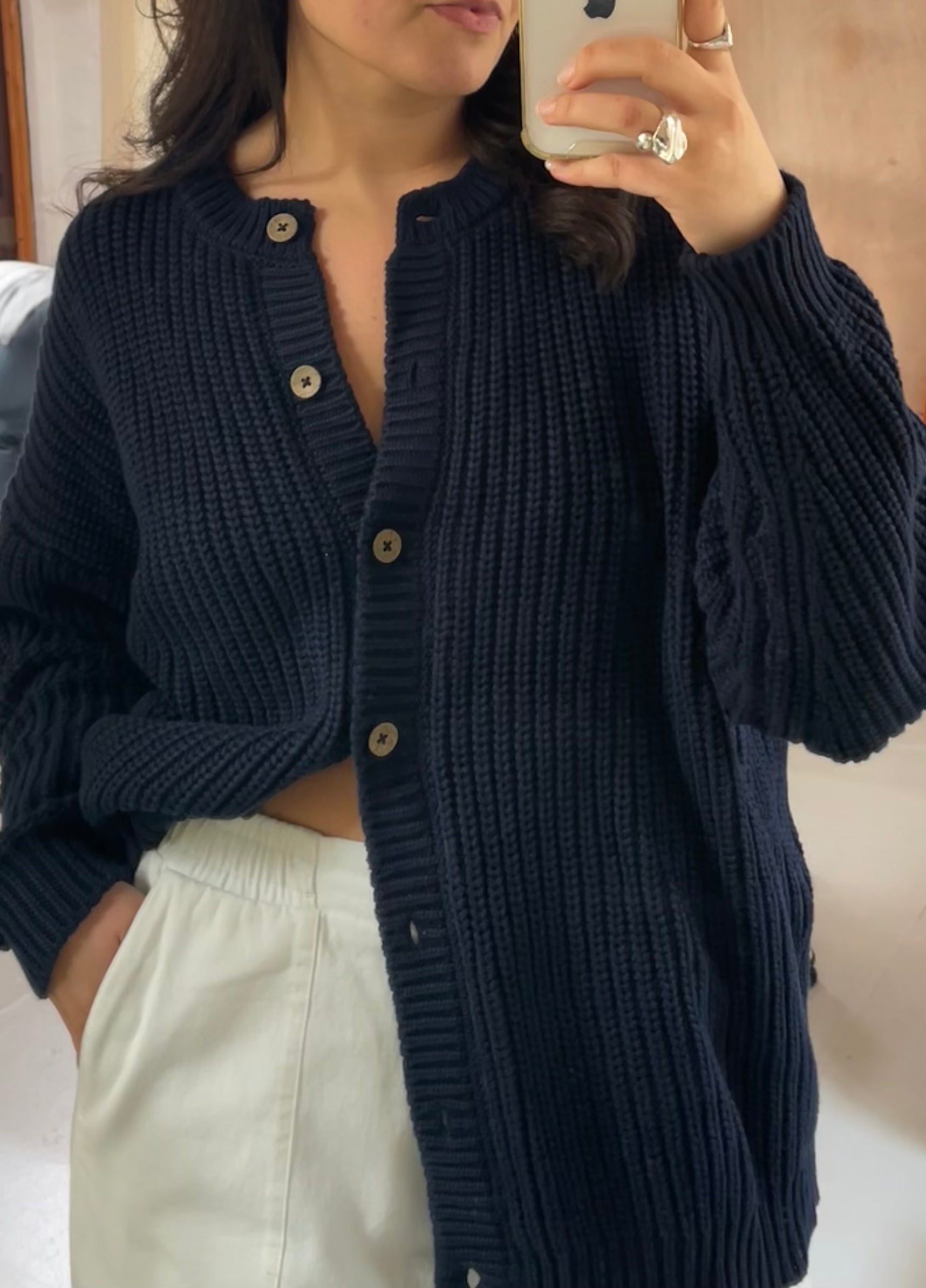 The Chunky Knit Cardigan