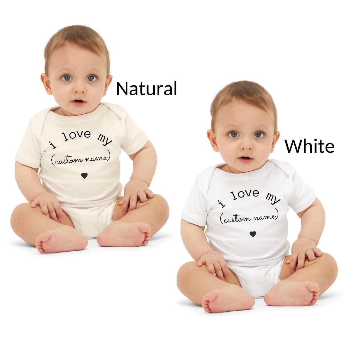 ' I Love My... ' Personalized Bodysuit