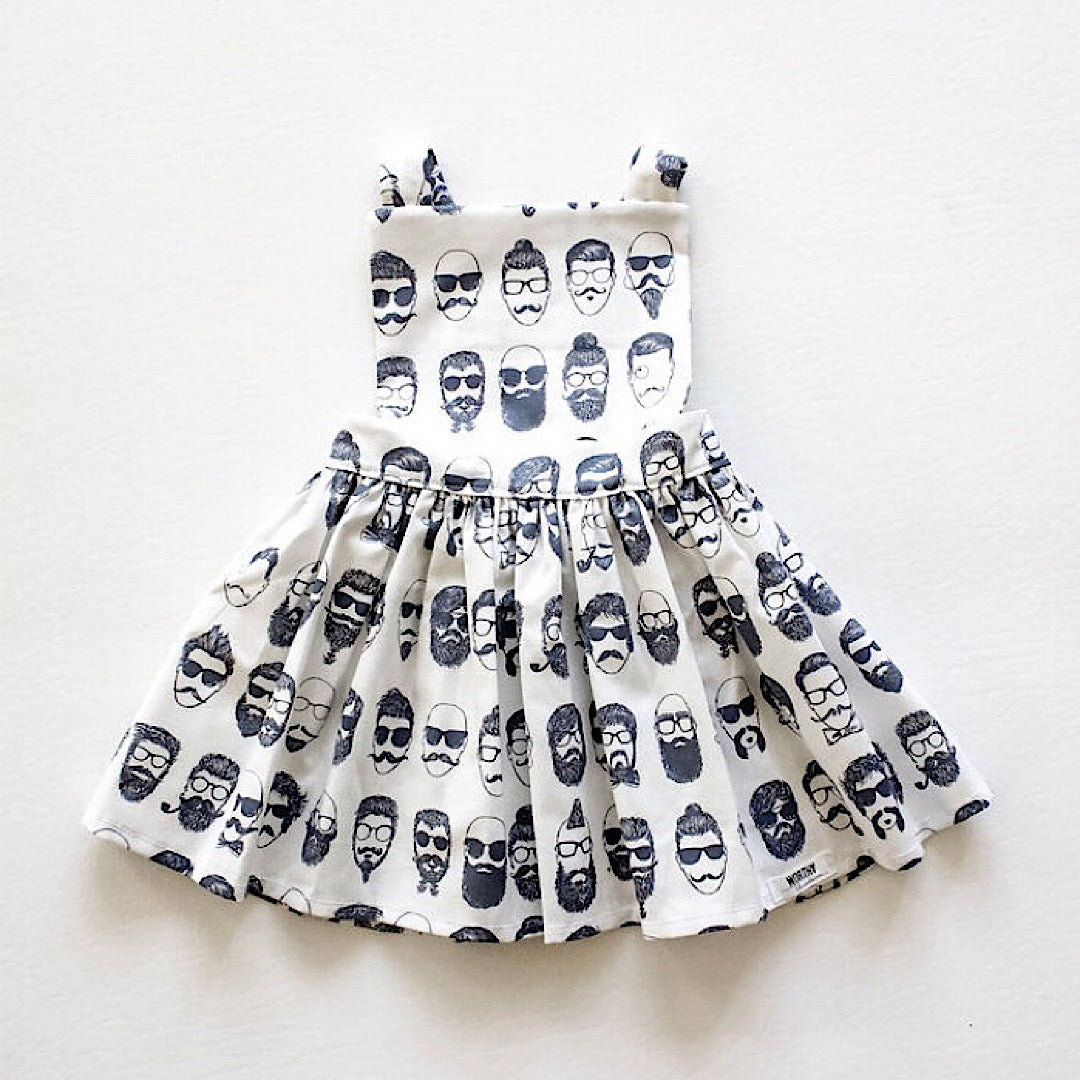 Baby Pinafore Dress In Beatnik